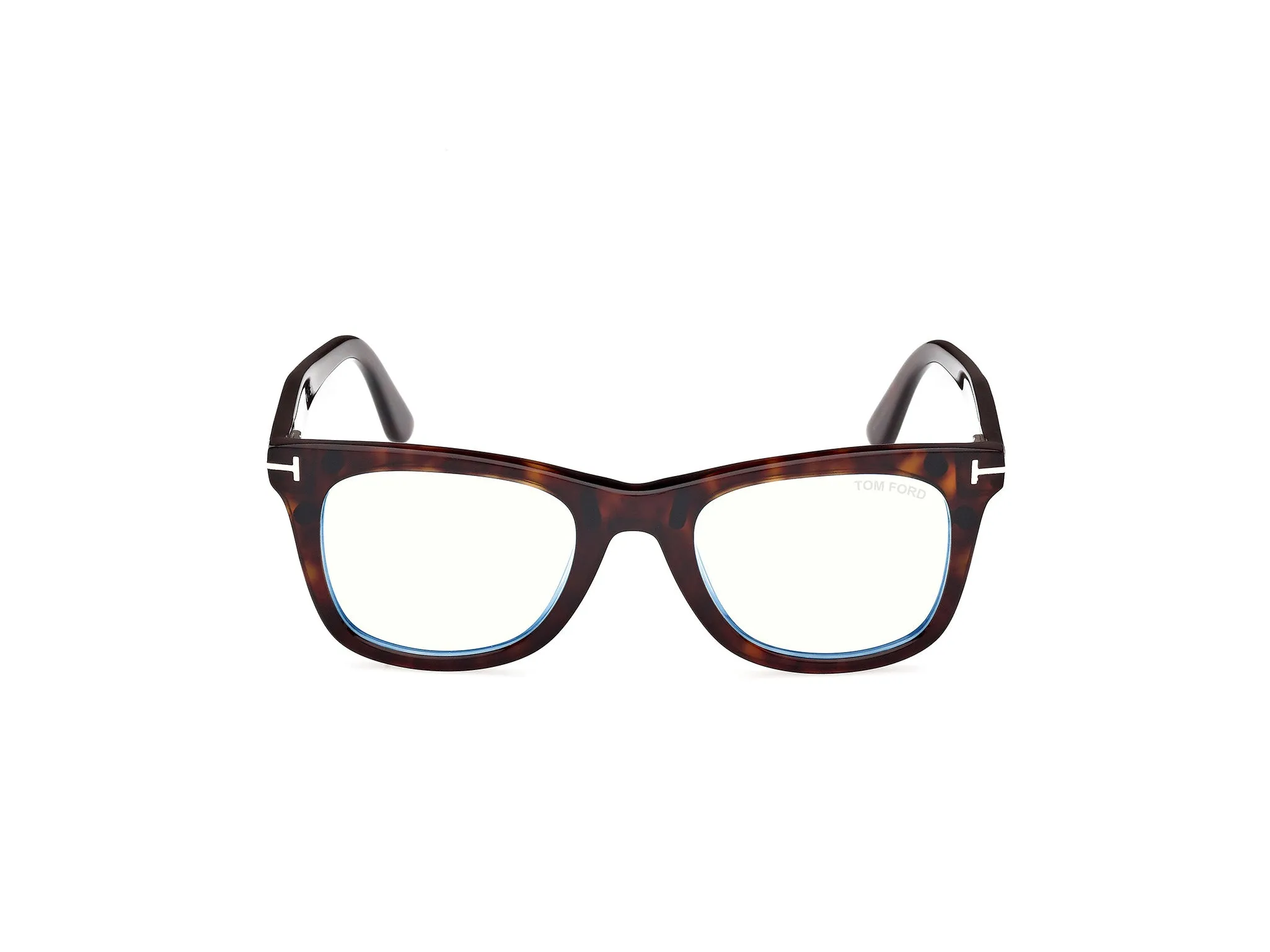 TOM FORD FT5970-B 52 Montature da vista Acetato Havana Squadrata Normale - immagine 2
