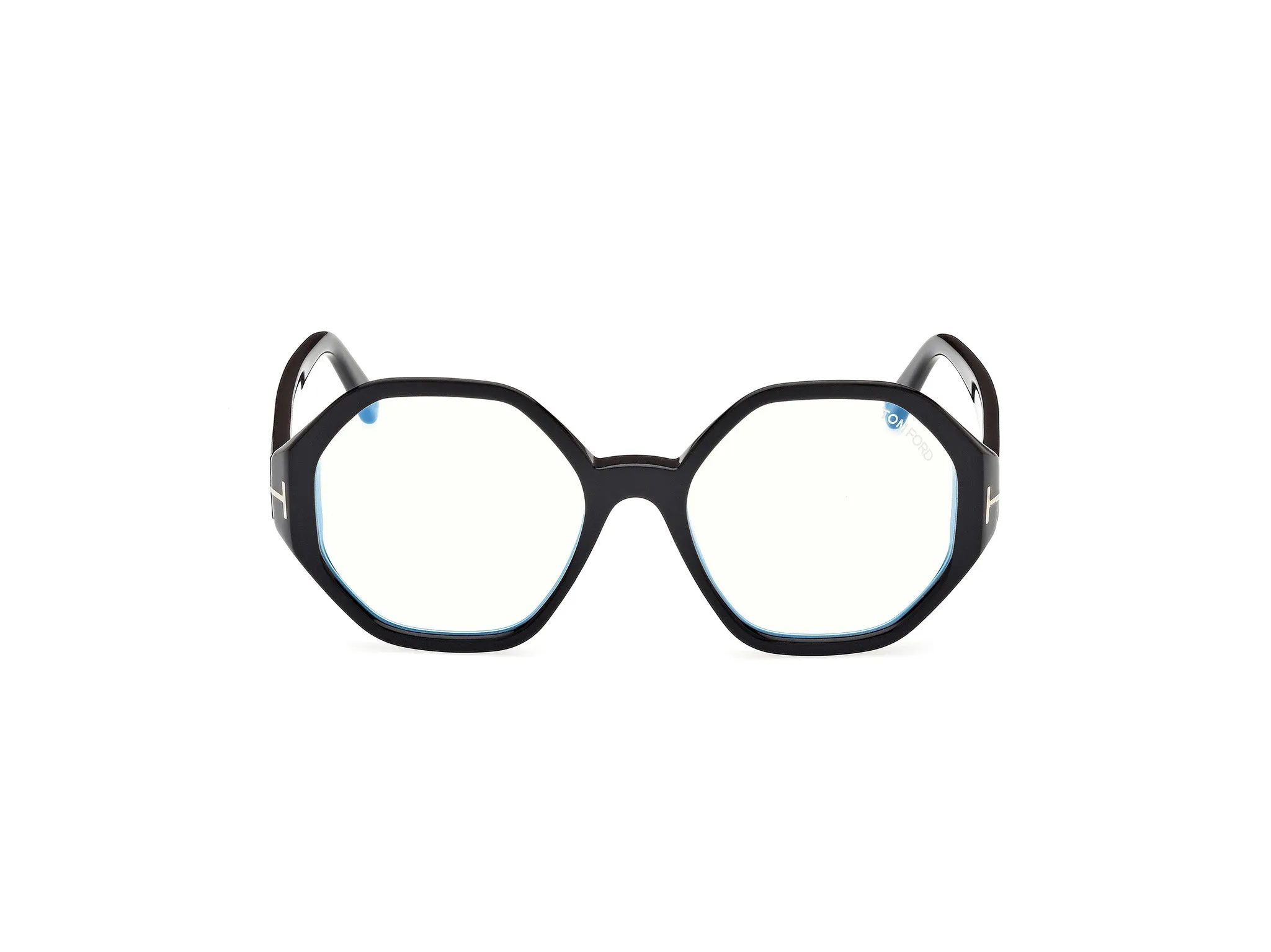 TOM FORD FT5967-B 001 Montature da vista Acetato Nero Geometrica Normale - immagine 2