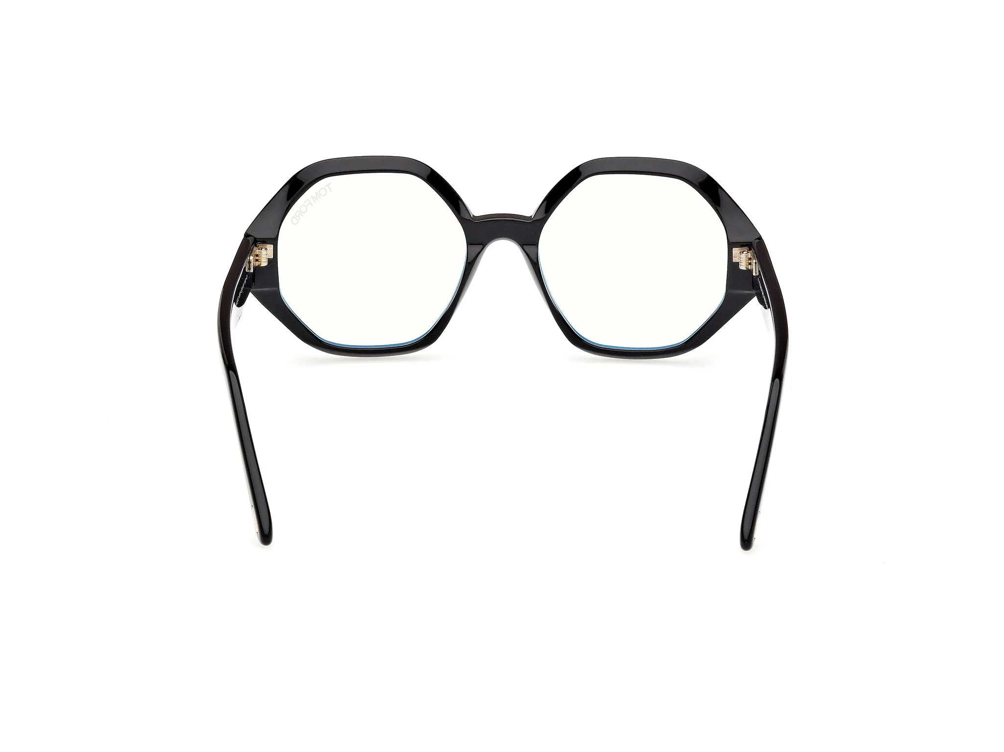 TOM FORD FT5967-B 001 Montature da vista Acetato Nero Geometrica Normale - immagine 4
