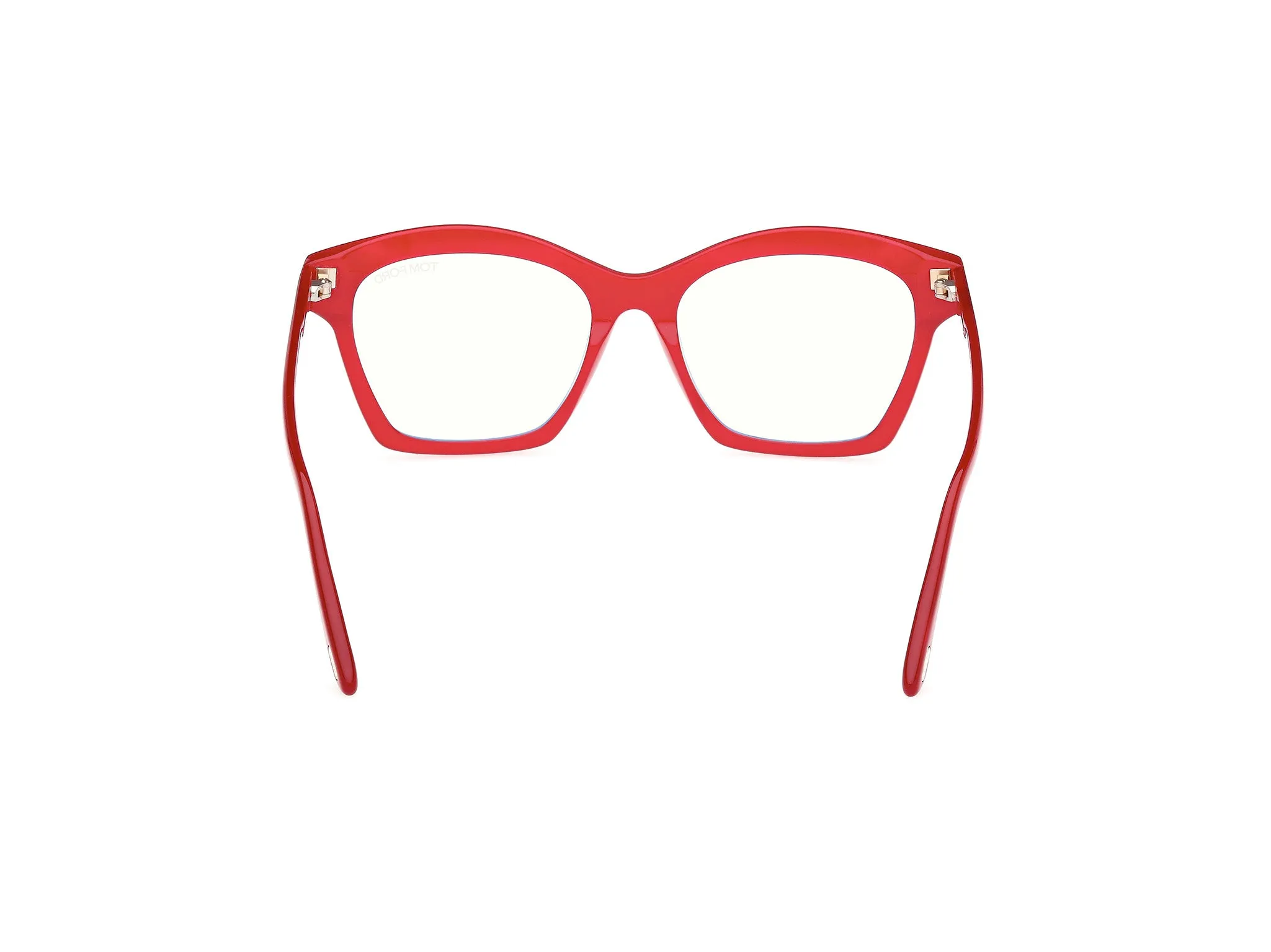 TOM FORD FT5965-B 75 Montature da vista Acetato Fucsia Squadrata Normale - immagine 4