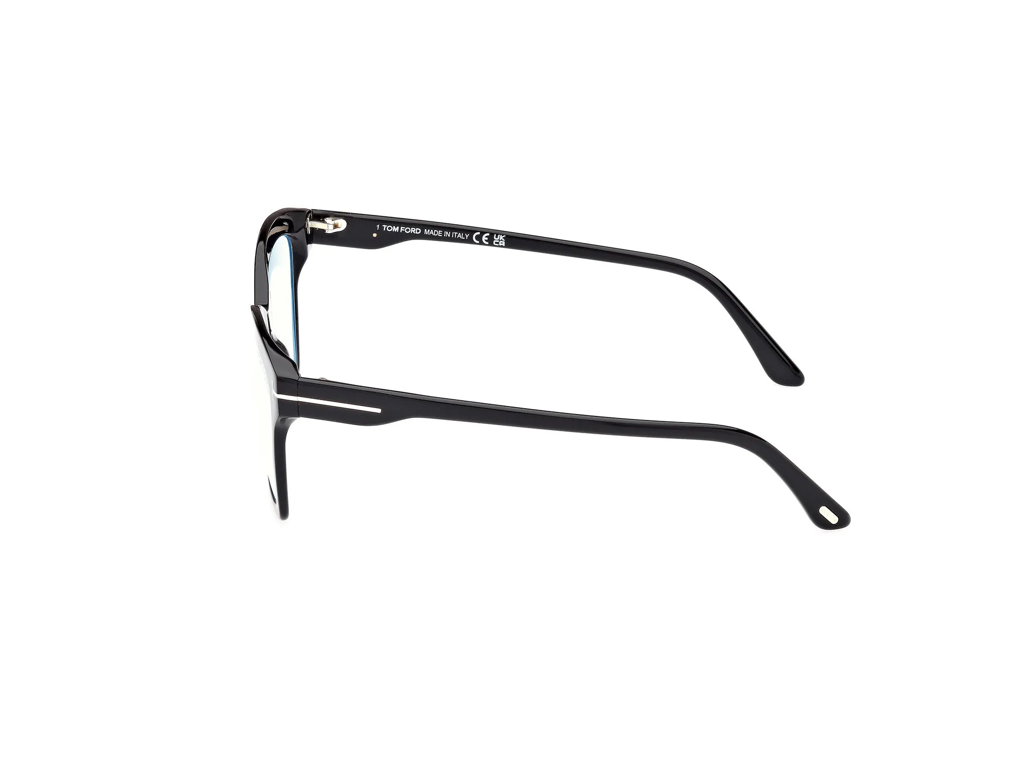 TOM FORD FT5965-B 1 Montature da vista Acetato Nero Squadrata Normale - immagine 3