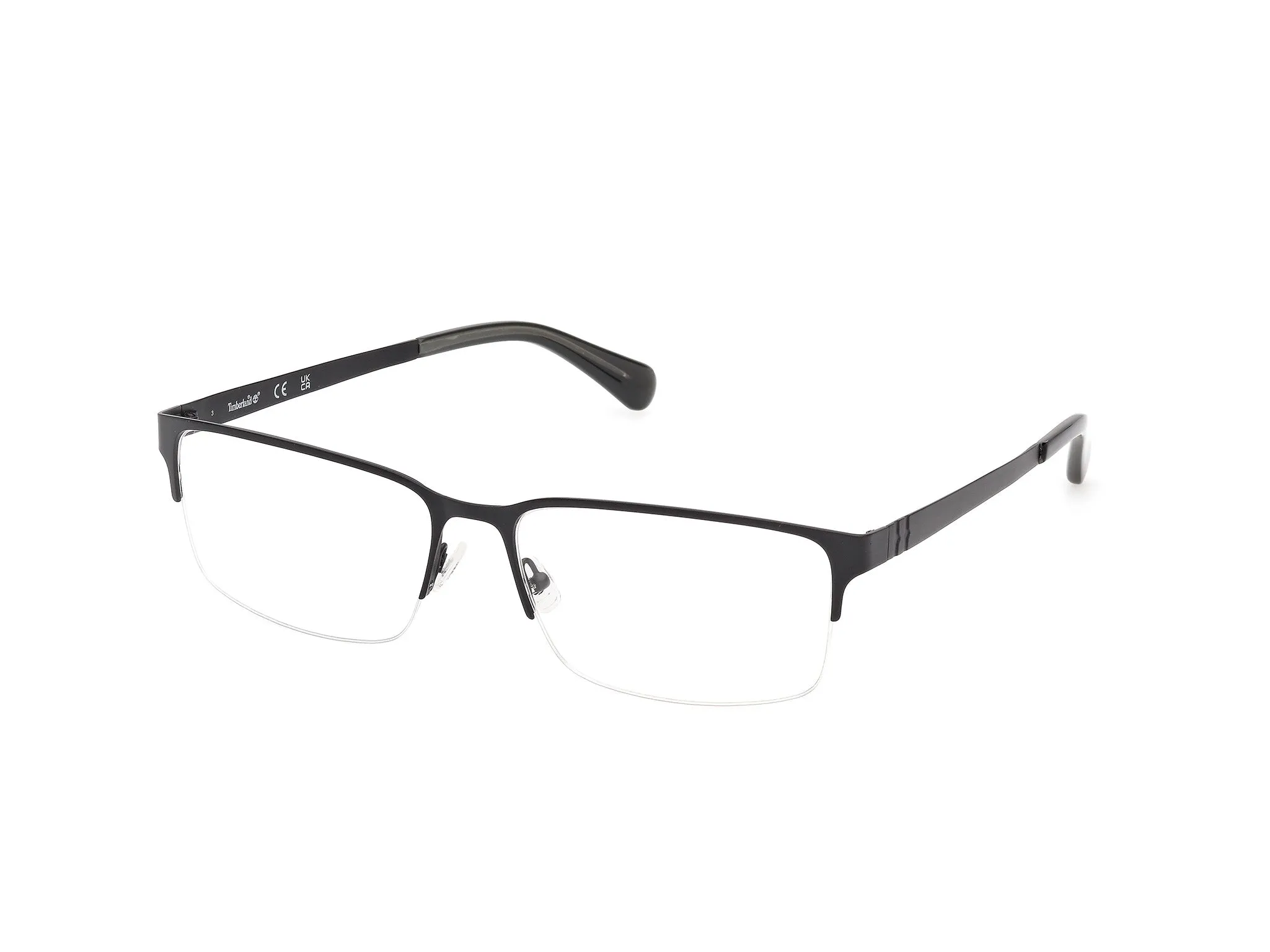 Timberland TB50037 2 Montature da vista Metallo Nero Squadrata Normale - immagine 1