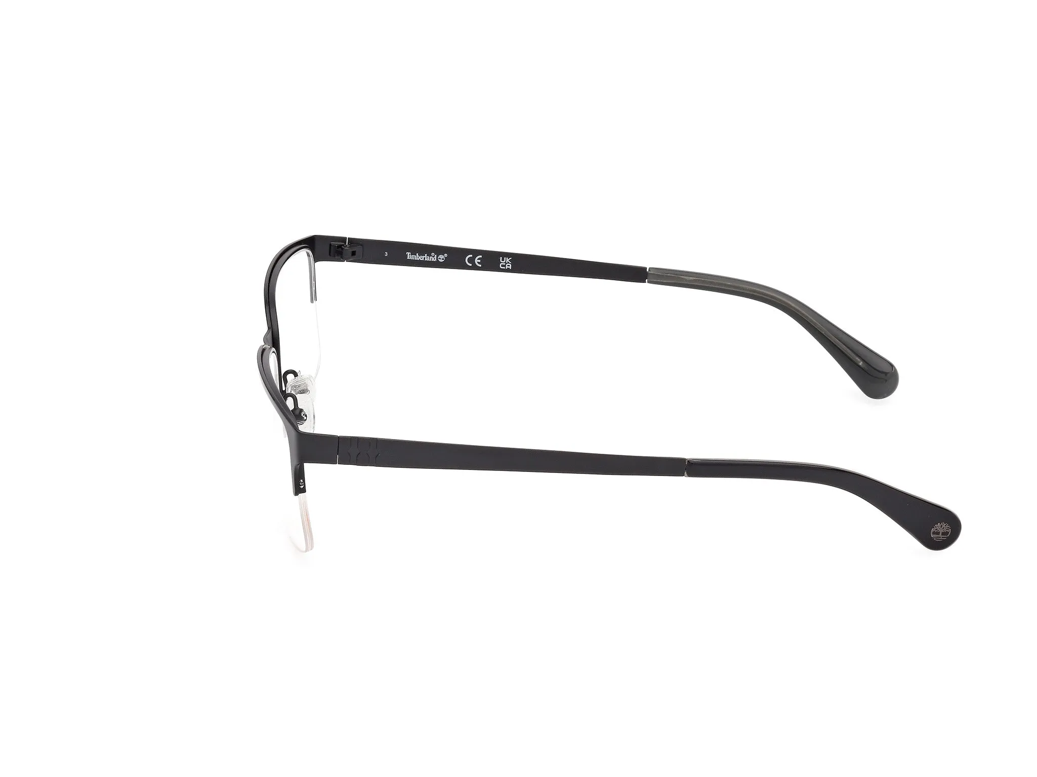 Timberland TB50037 2 Montature da vista Metallo Nero Squadrata Normale - immagine 3