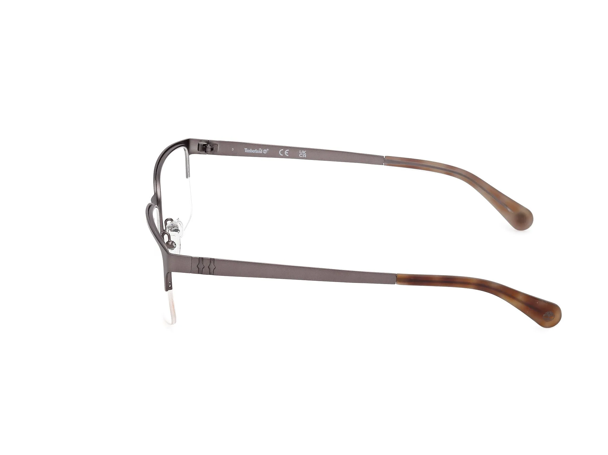 Timberland TB50037 7 Montature da vista Metallo Grigio Squadrata Normale - immagine 3