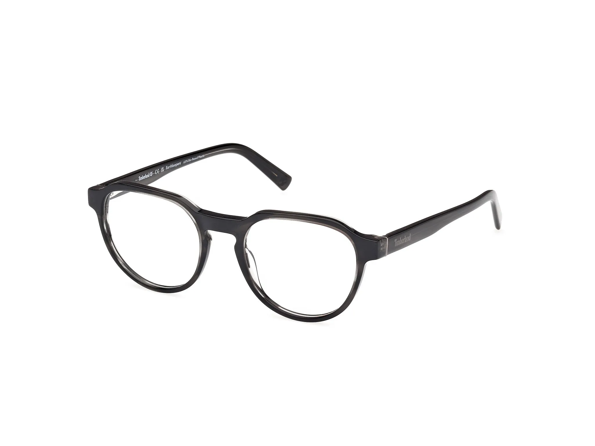 Timberland TB50032 20 Montature da vista Acetato Grigio Rotonda Normale - immagine 1