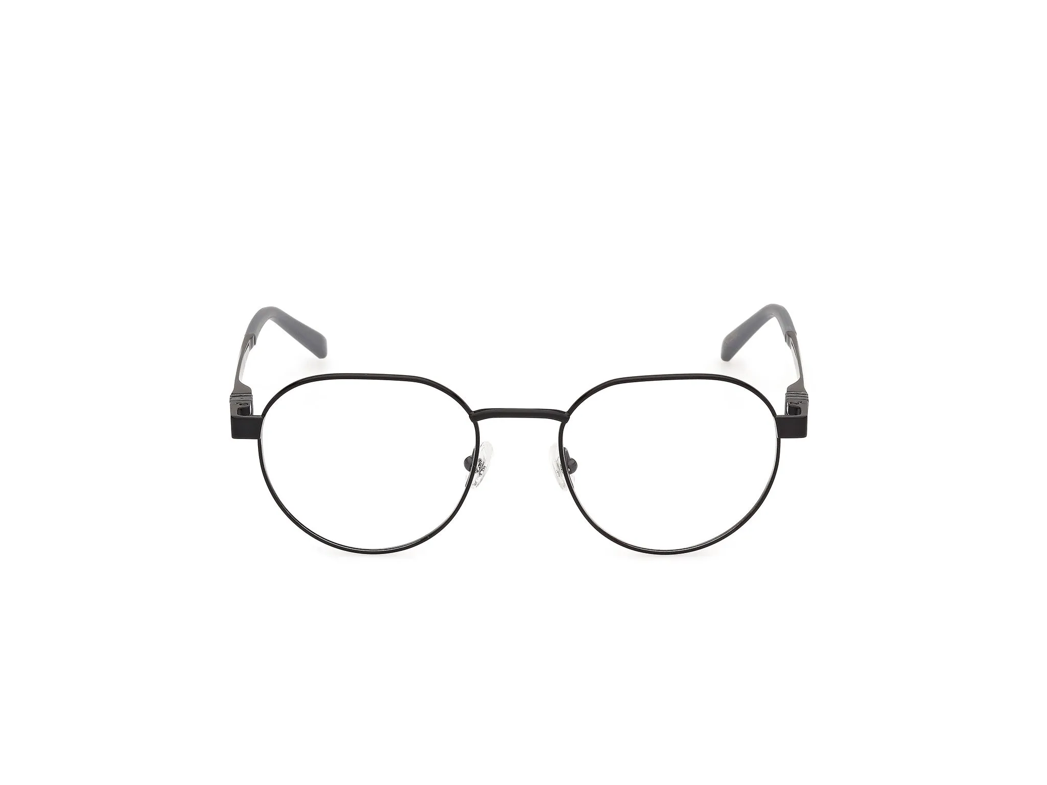 Timberland TB50028 1 Montature da vista Metallo Nero Rotonda Normale - immagine 2