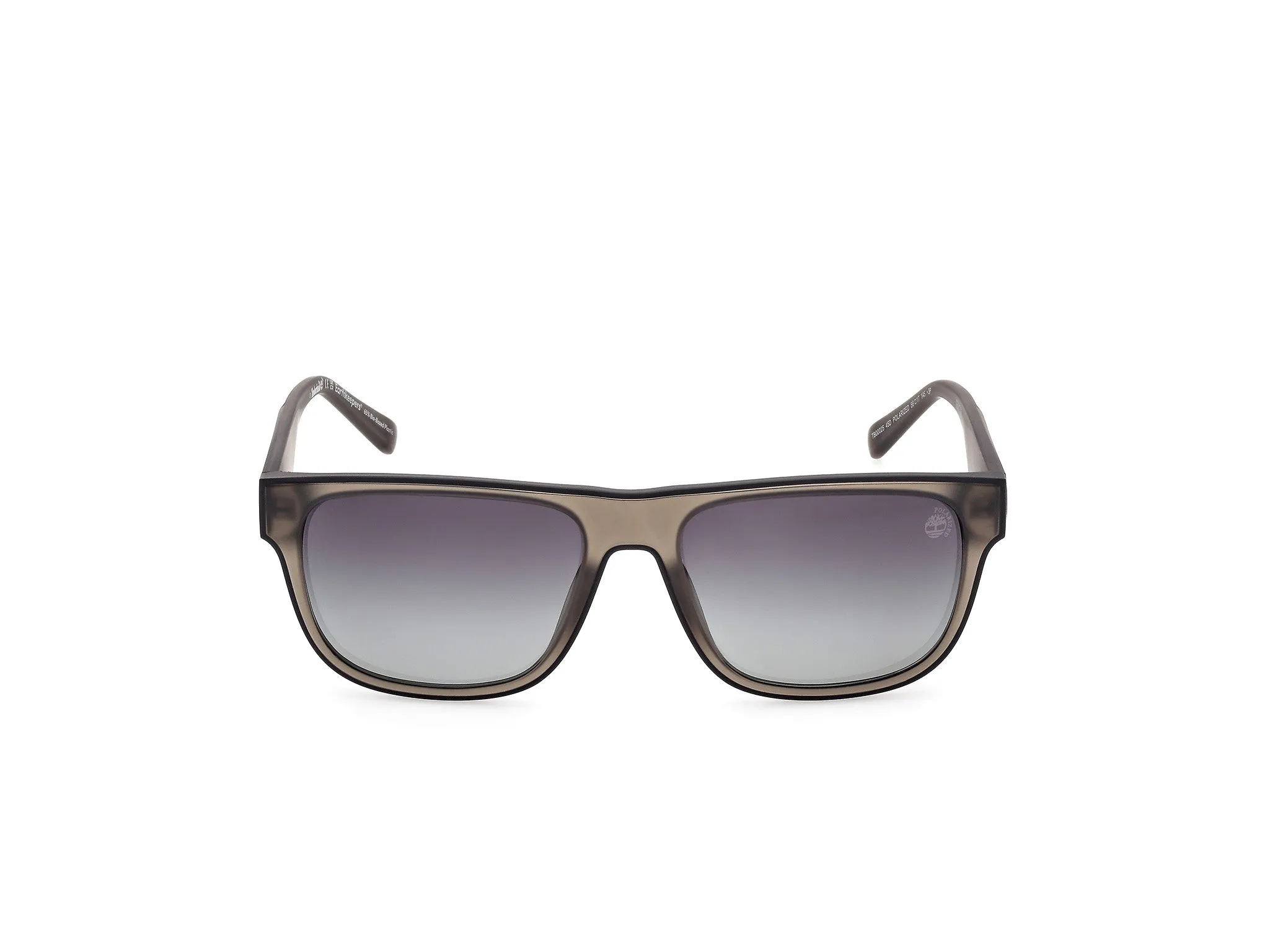 Timberland TB00025 45D Occhiali da sole Iniettato Marrone Fumo Squadrata Polarizzata - immagine 2