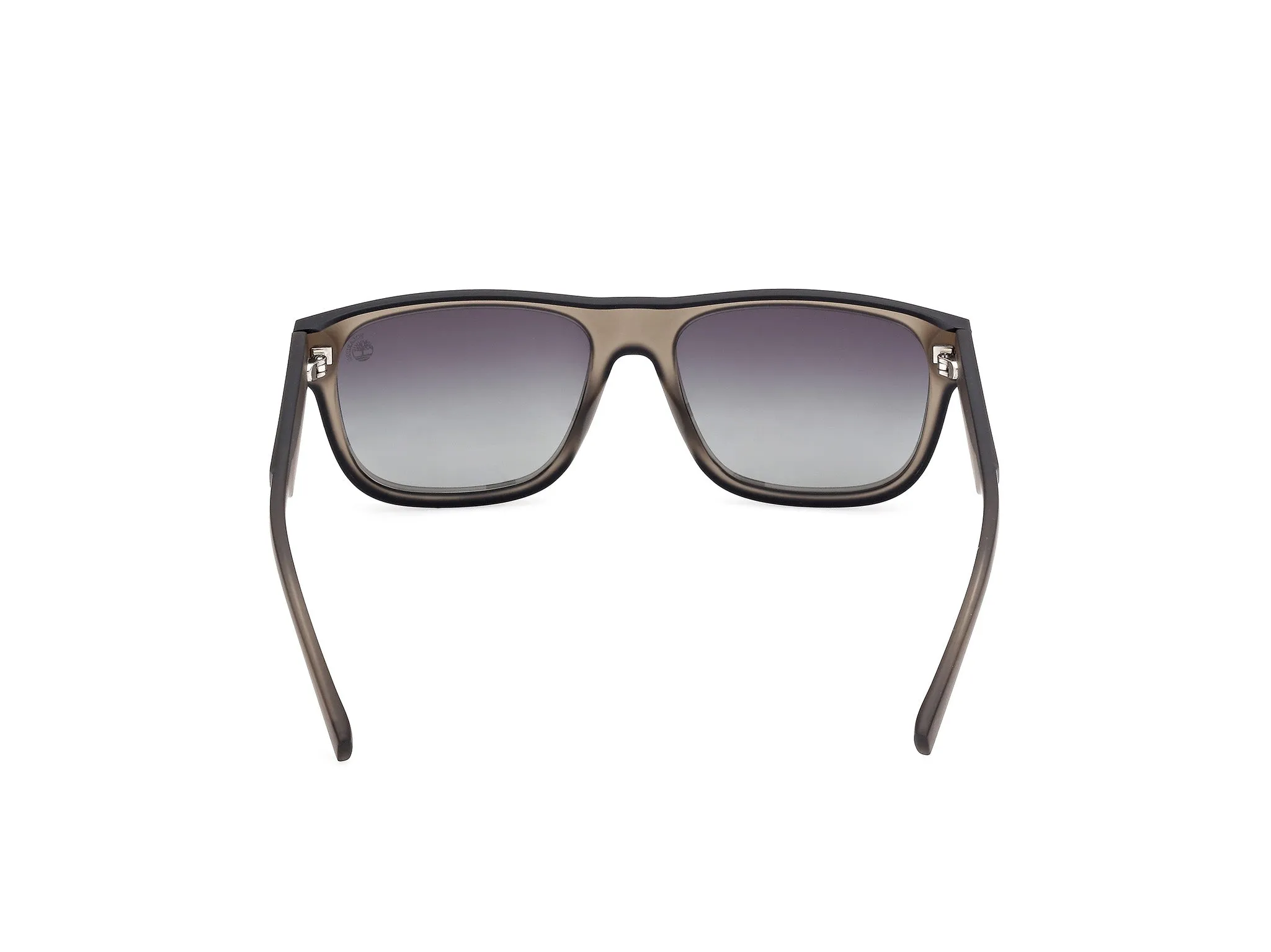 Timberland TB00025 45D Occhiali da sole Iniettato Marrone Fumo Squadrata Polarizzata - immagine 4