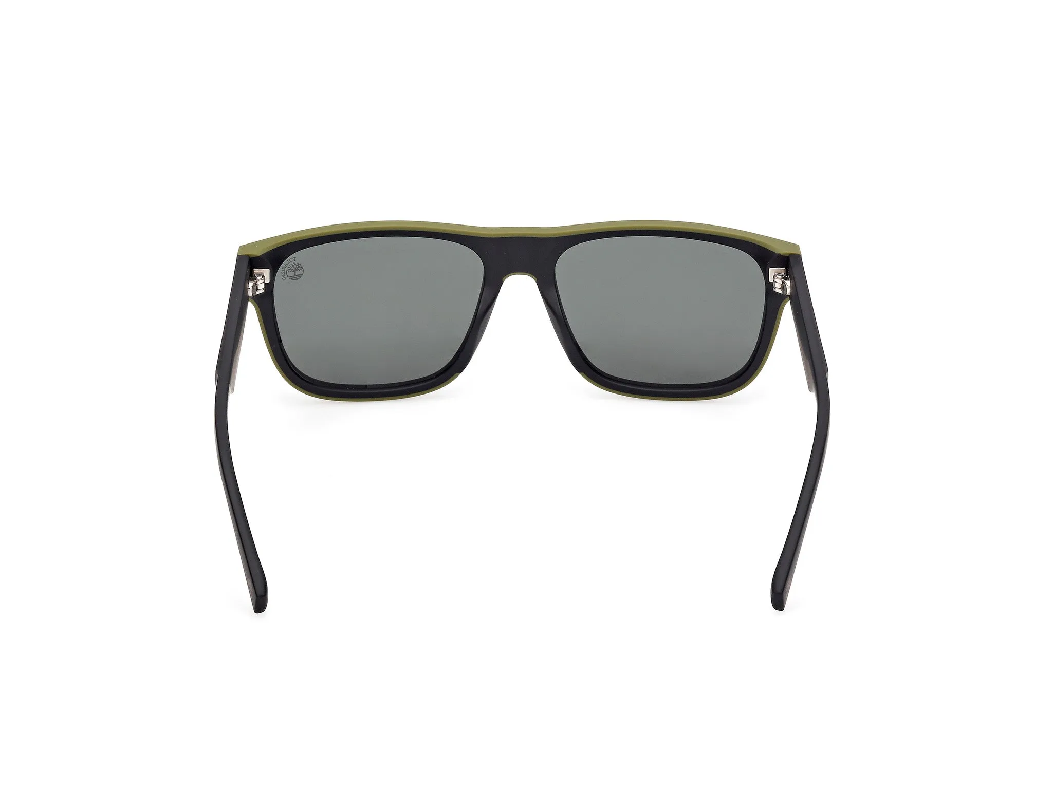 Timberland TB00025 02R Occhiali da sole Iniettato Nero Verde Squadrata Polarizzata - immagine 4