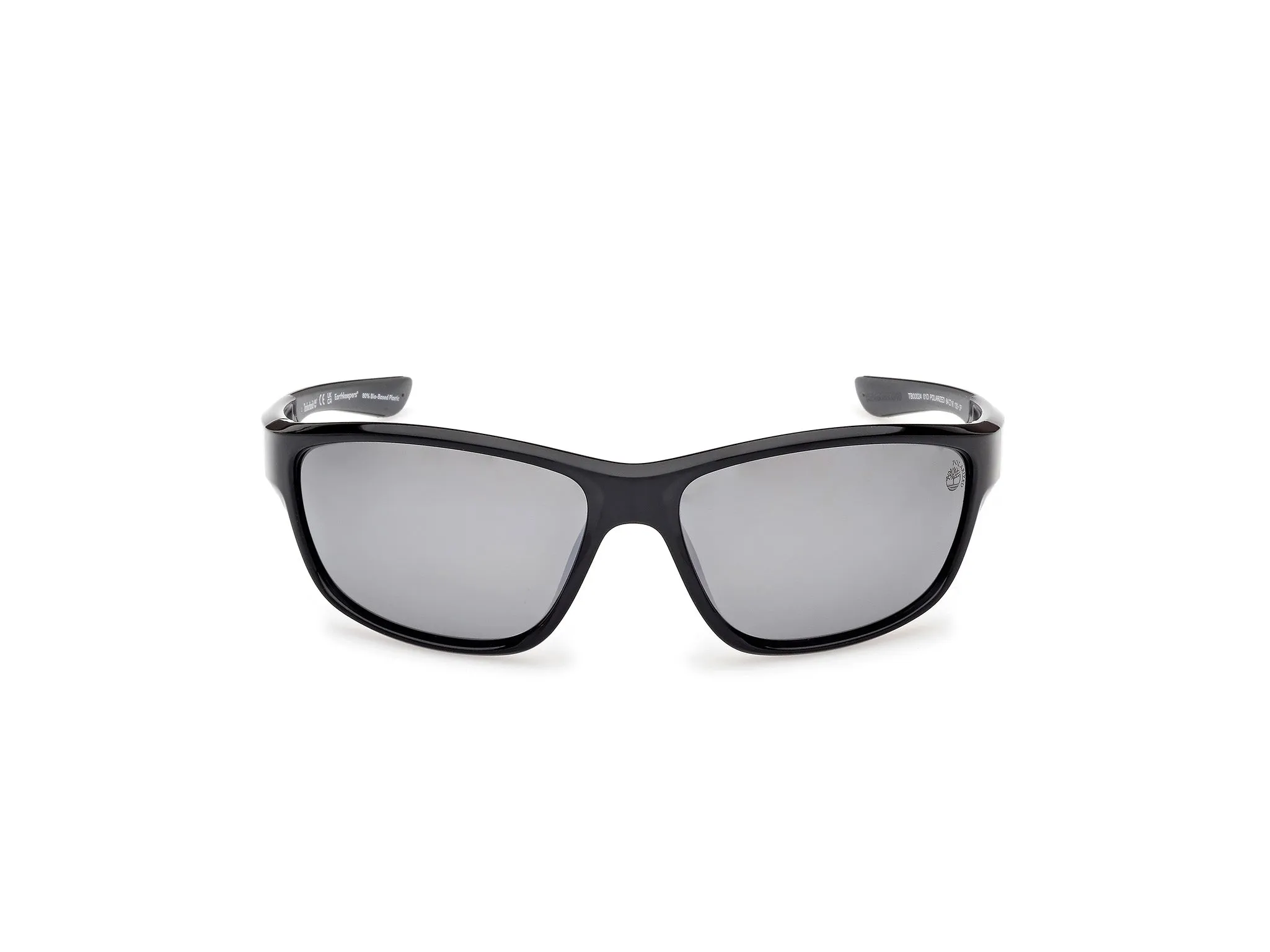 Timberland TB00024 01D Occhiali da sole Iniettato Nero Fumo Squadrata Polarizzata - immagine 2