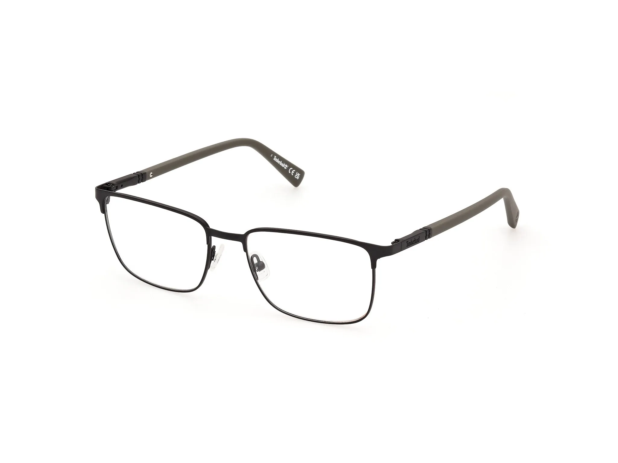 Timberland TB50020 2 Montature da vista Metallo Nero Squadrata Normale - immagine 1