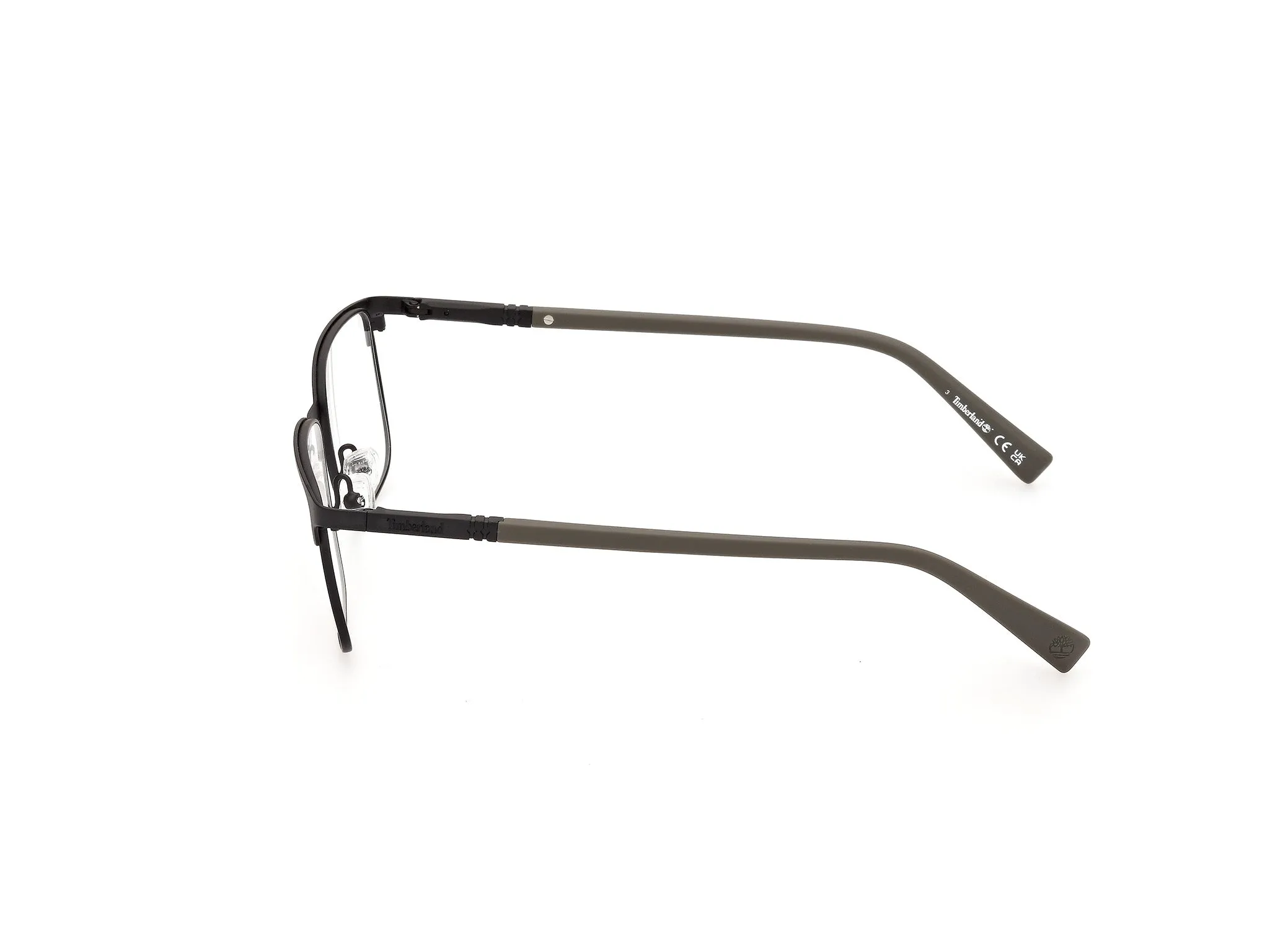 Timberland TB50020 2 Montature da vista Metallo Nero Squadrata Normale - immagine 3