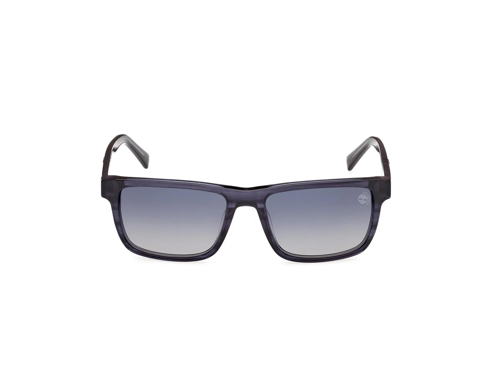 Timberland TB00020 90D Occhiali da sole Acetato Blu Fumo Squadrata Polarizzata - immagine 2