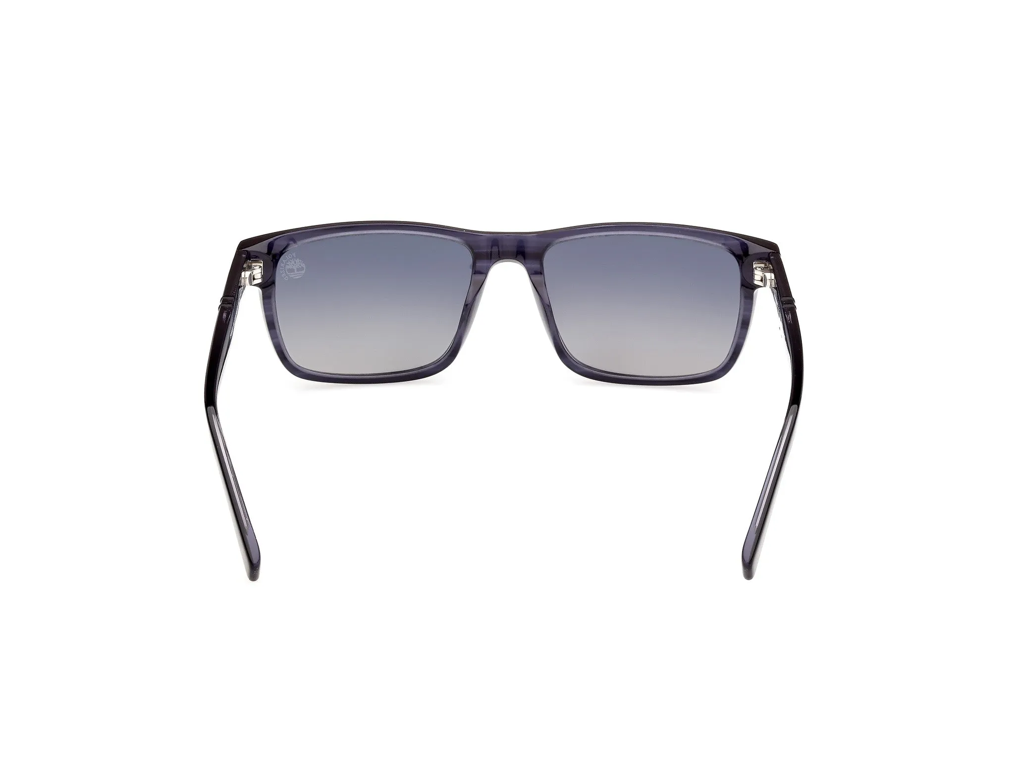 Timberland TB00020 90D Occhiali da sole Acetato Blu Fumo Squadrata Polarizzata - immagine 4