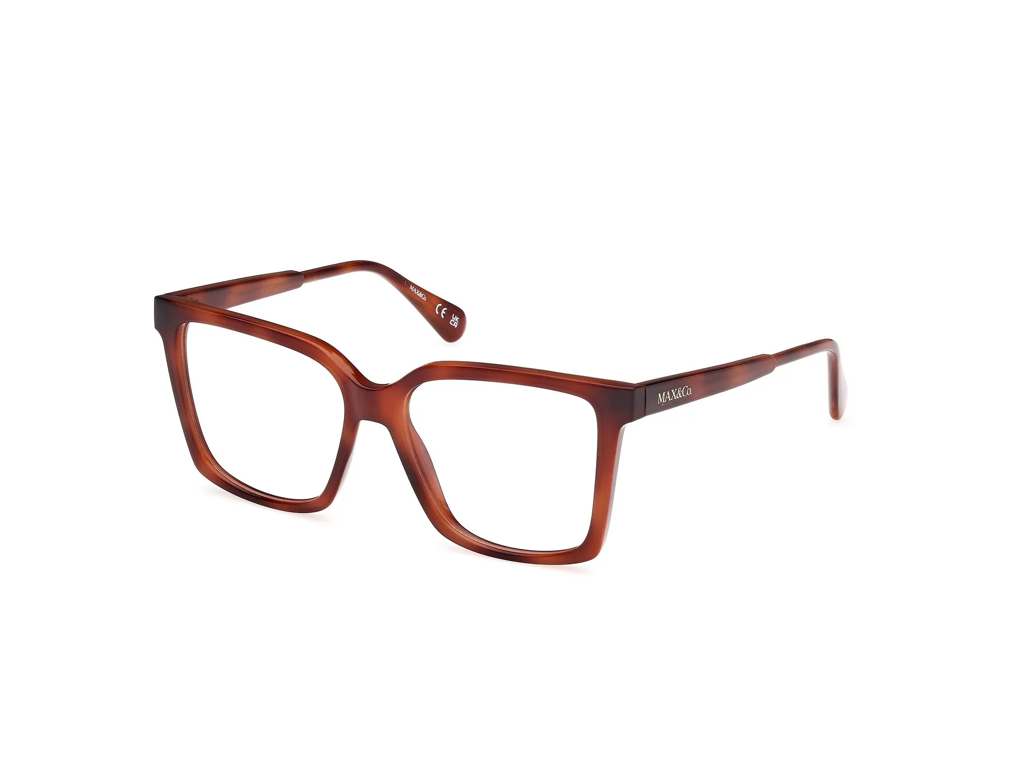 MAX&Co MO5173 53 Montature da vista Iniettato Havana Squadrata Normale - immagine 1