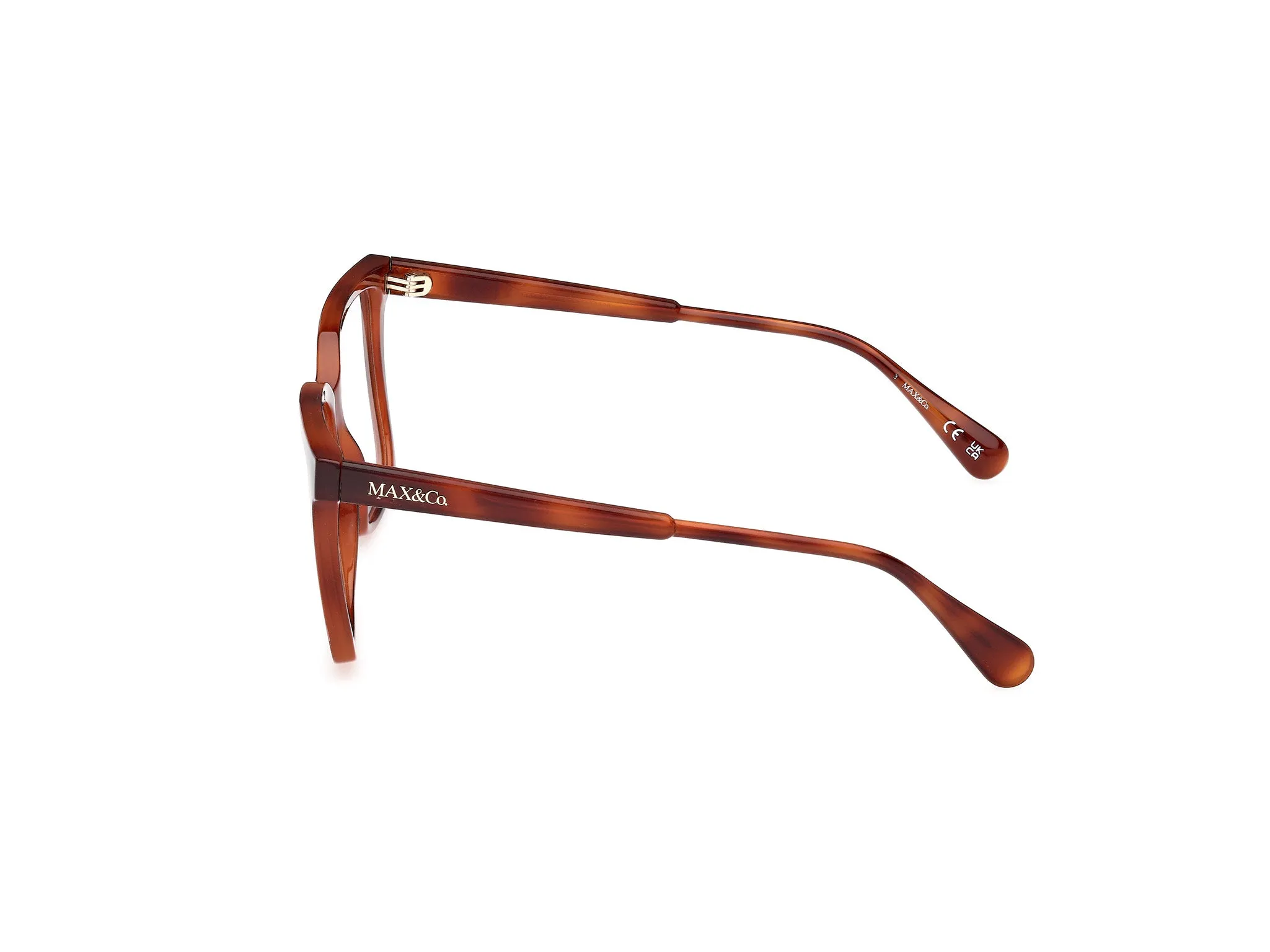 MAX&Co MO5173 53 Montature da vista Iniettato Havana Squadrata Normale - immagine 3