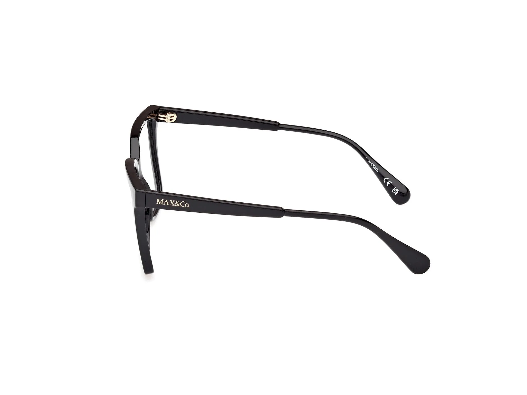 MAX&Co MO5173 1 Montature da vista Iniettato Nero Squadrata Normale - immagine 3