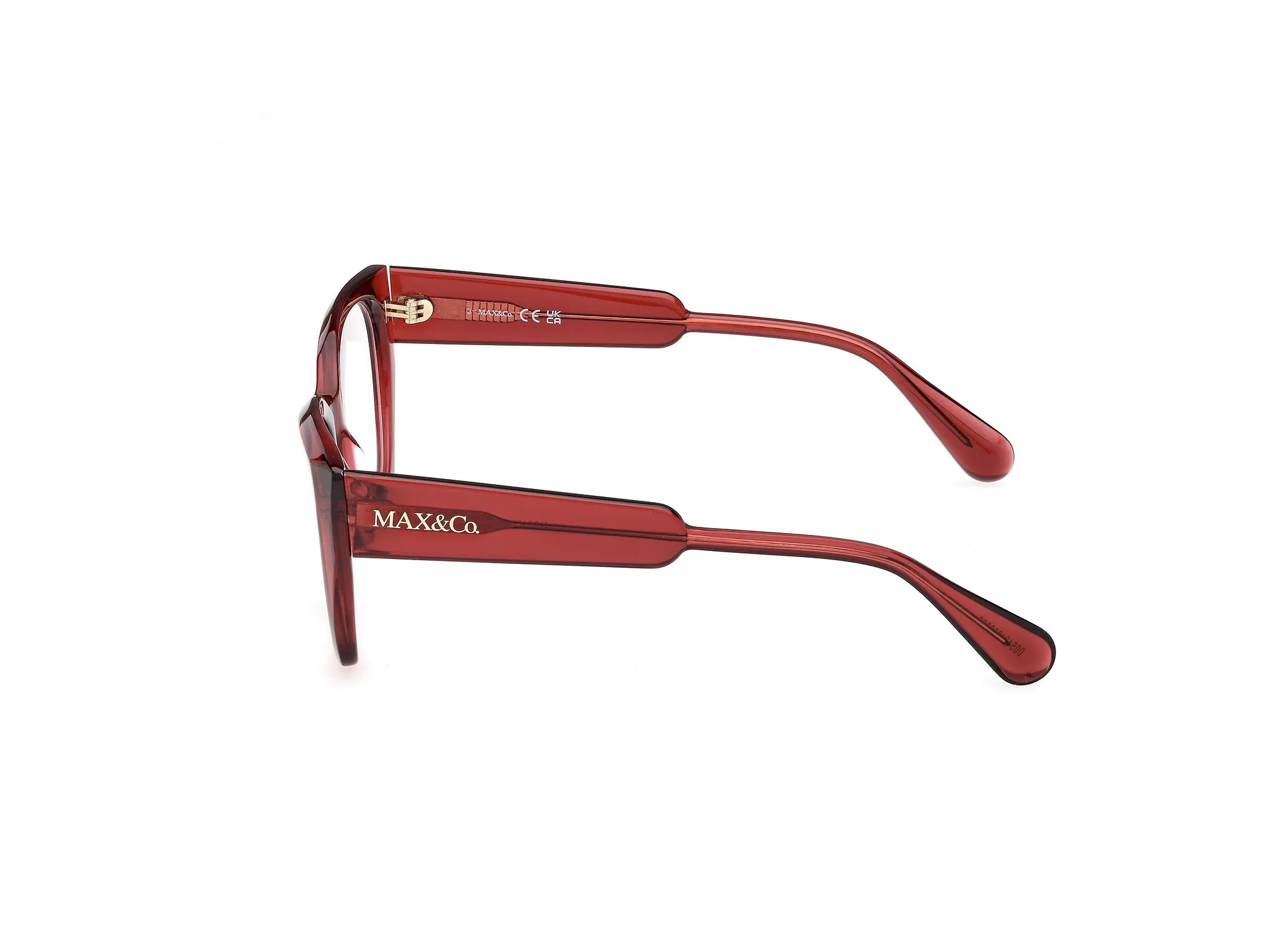 MAX&Co MO5169 69 Montature da vista Acetato Bordeaux Cat Eye Normale - immagine 3