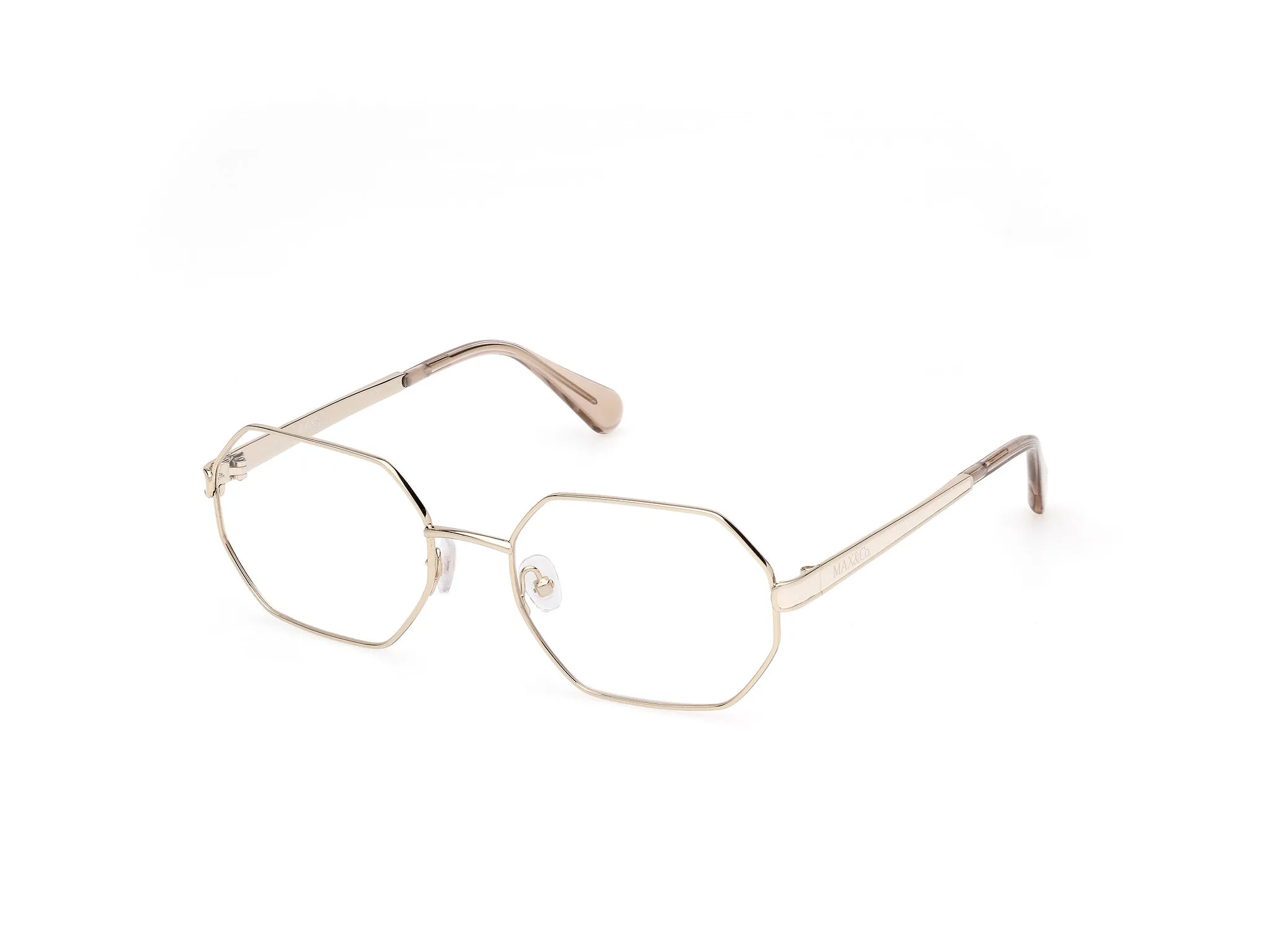 MAX&Co MO5163 32A Montature da vista Metallo Oro Geometrica Normale - immagine 1