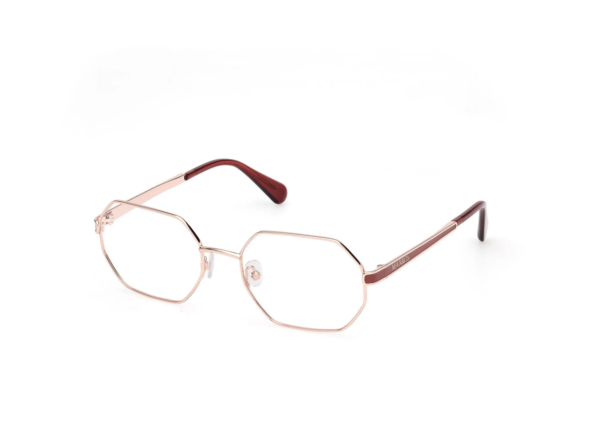 MAX&Co MO5163 33 Montature da vista Metallo Oro Geometrica Normale - immagine 1