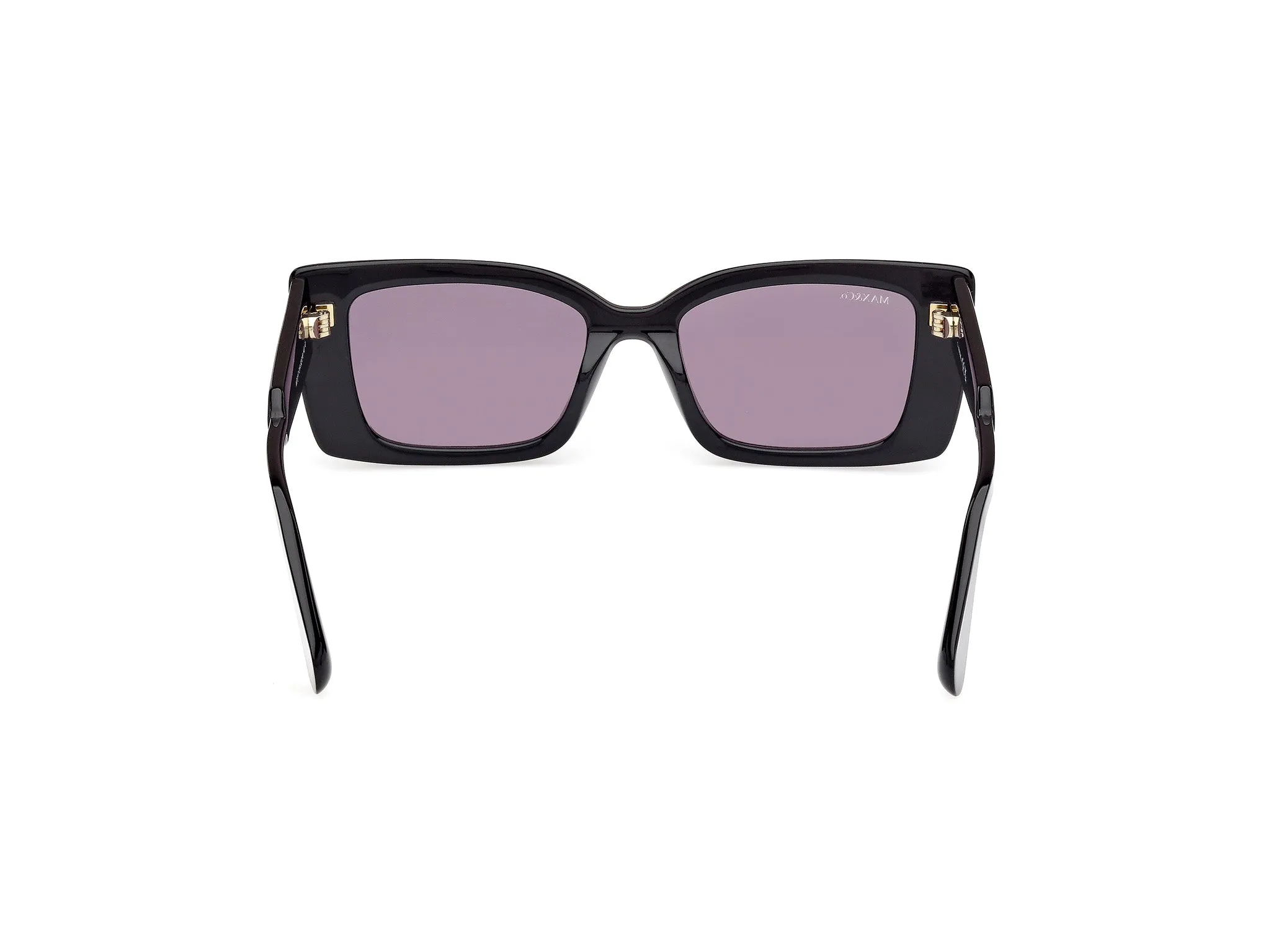 MAX&Co MO0117 01A Occhiali da sole Acetato Nero Fumo Cat Eye Normale - immagine 4