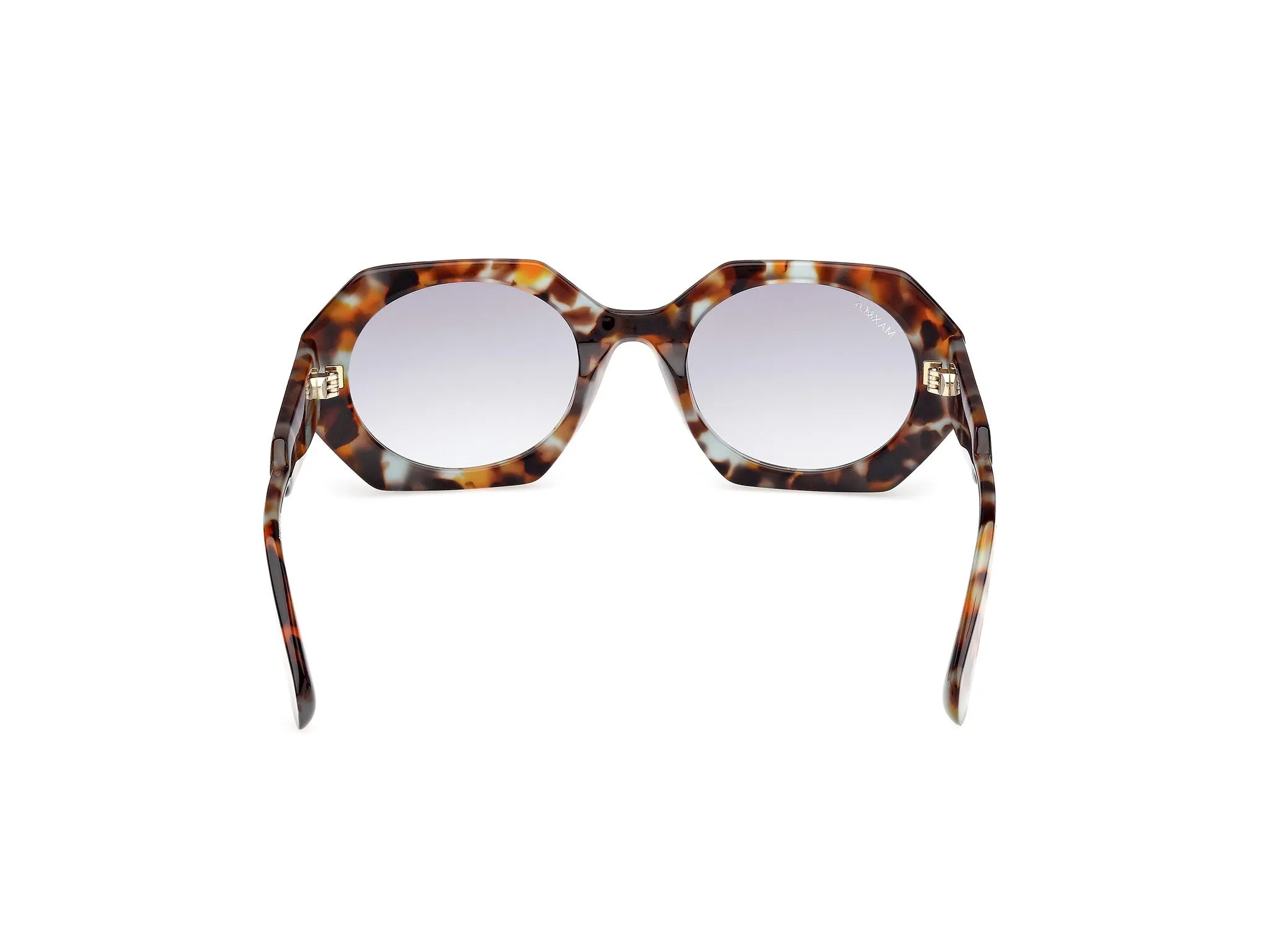 MAX&Co MO0115 55B Occhiali da sole Acetato Havana Fumo Geometrica Normale - immagine 4