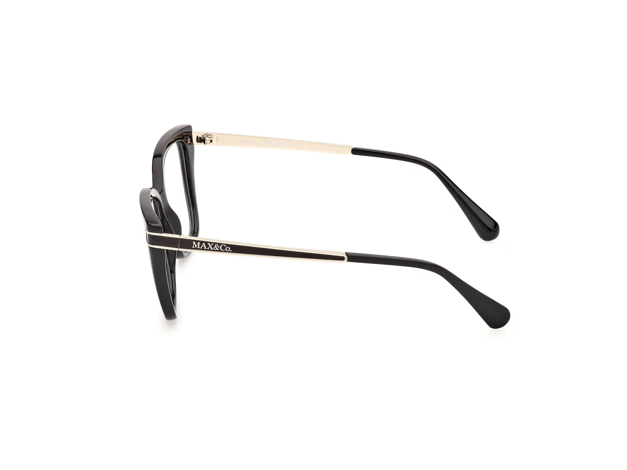MAX&Co MO5146 001 Montature da vista Iniettato Nero Squadrata Normale - immagine 3