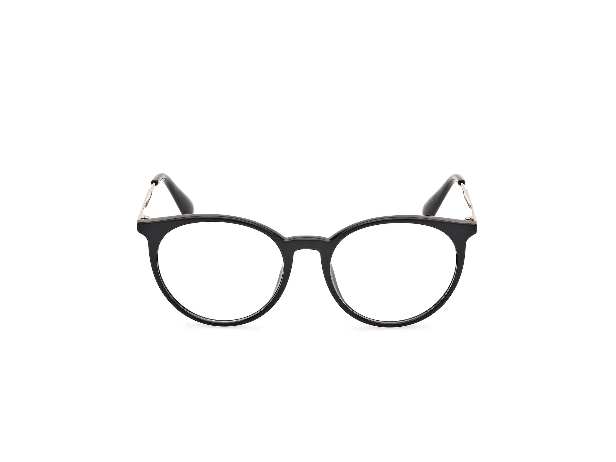 MAX&Co MO5145 1 Montature da vista Iniettato Nero Rotonda Normale - immagine 2