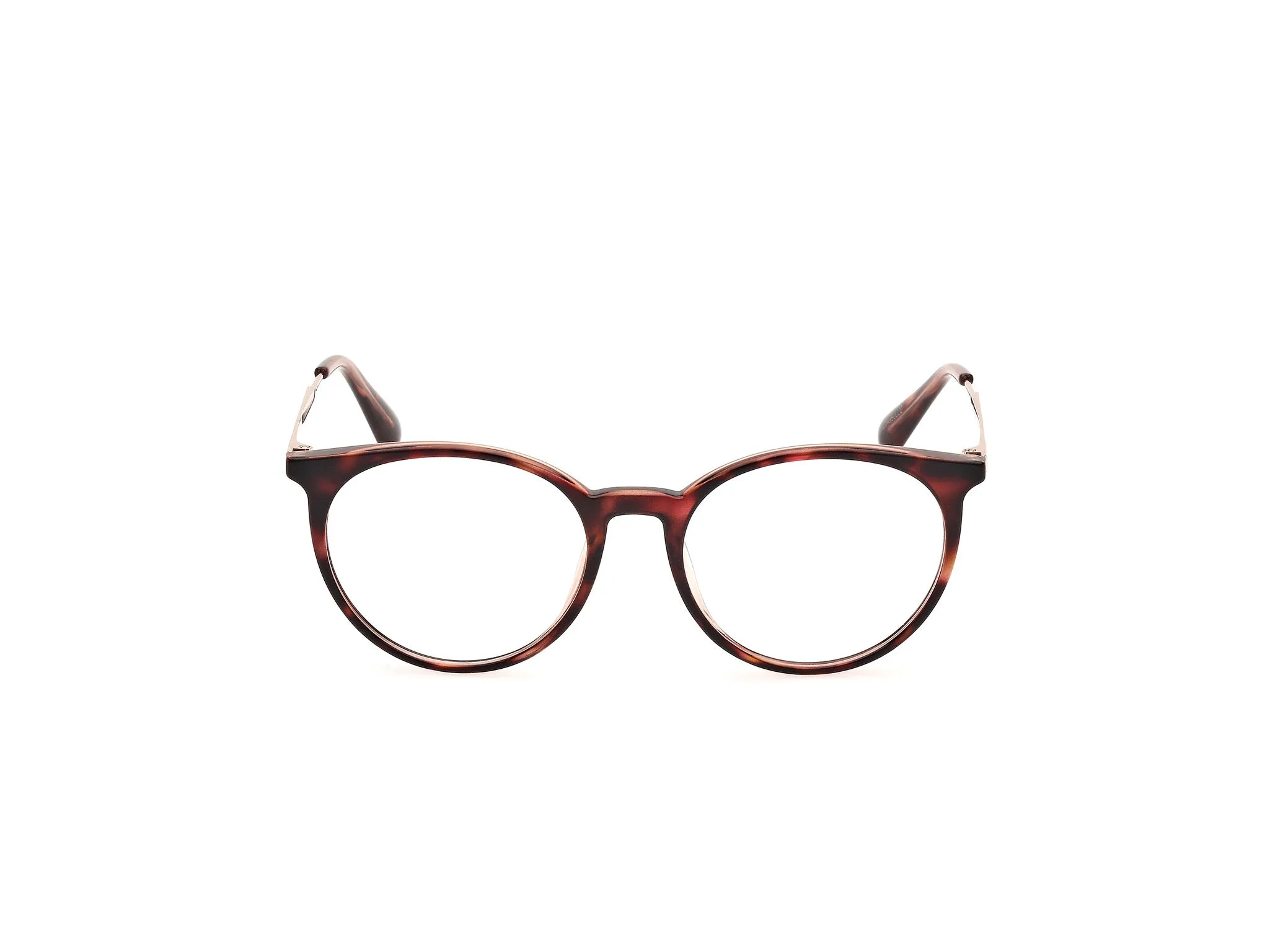 MAX&Co MO5145 55 Montature da vista Iniettato Havana Rotonda Normale - immagine 2