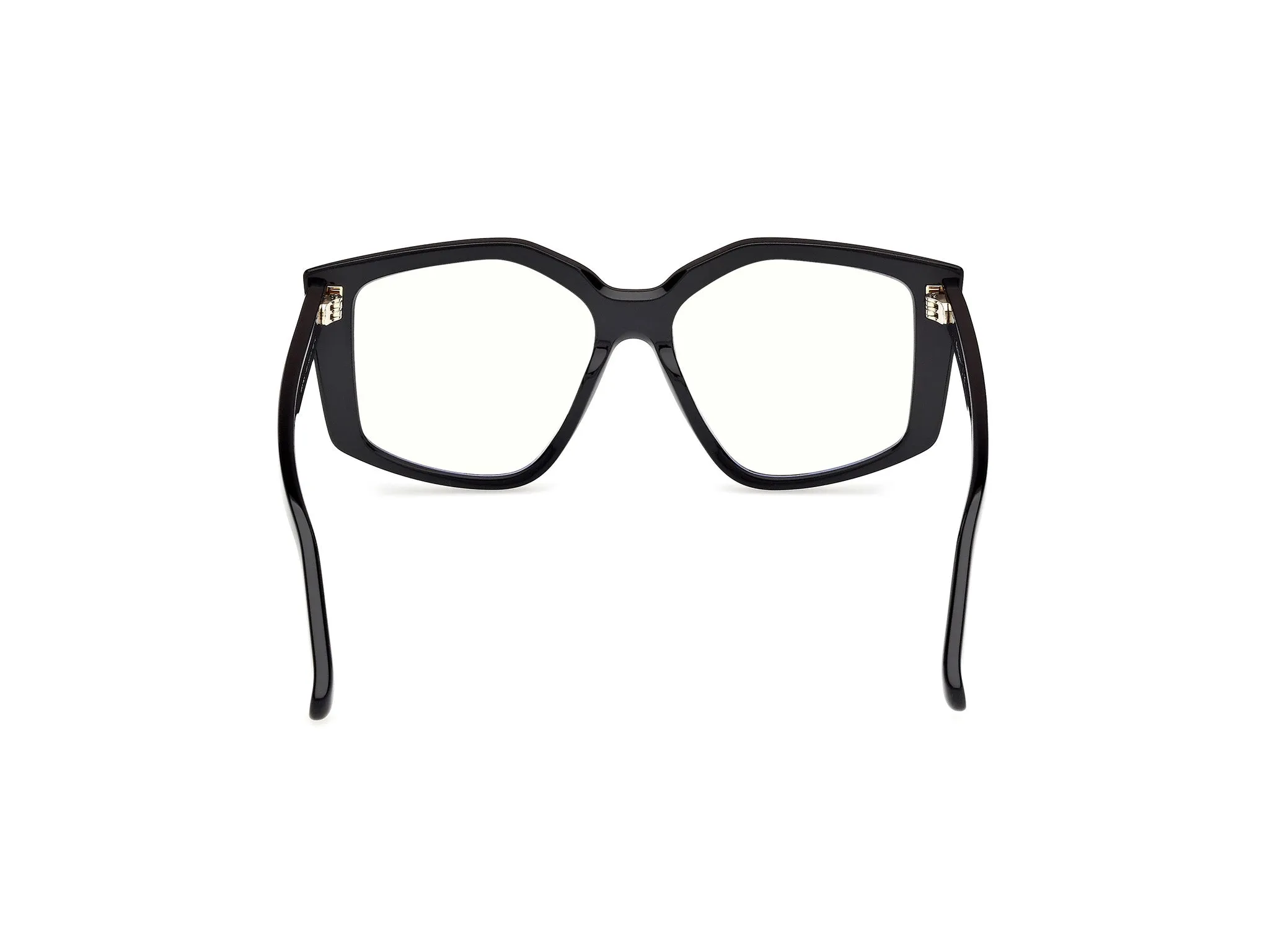 Max Mara MM5162-B 1 Montature da vista Acetato Nero Geometrica Normale - immagine 4
