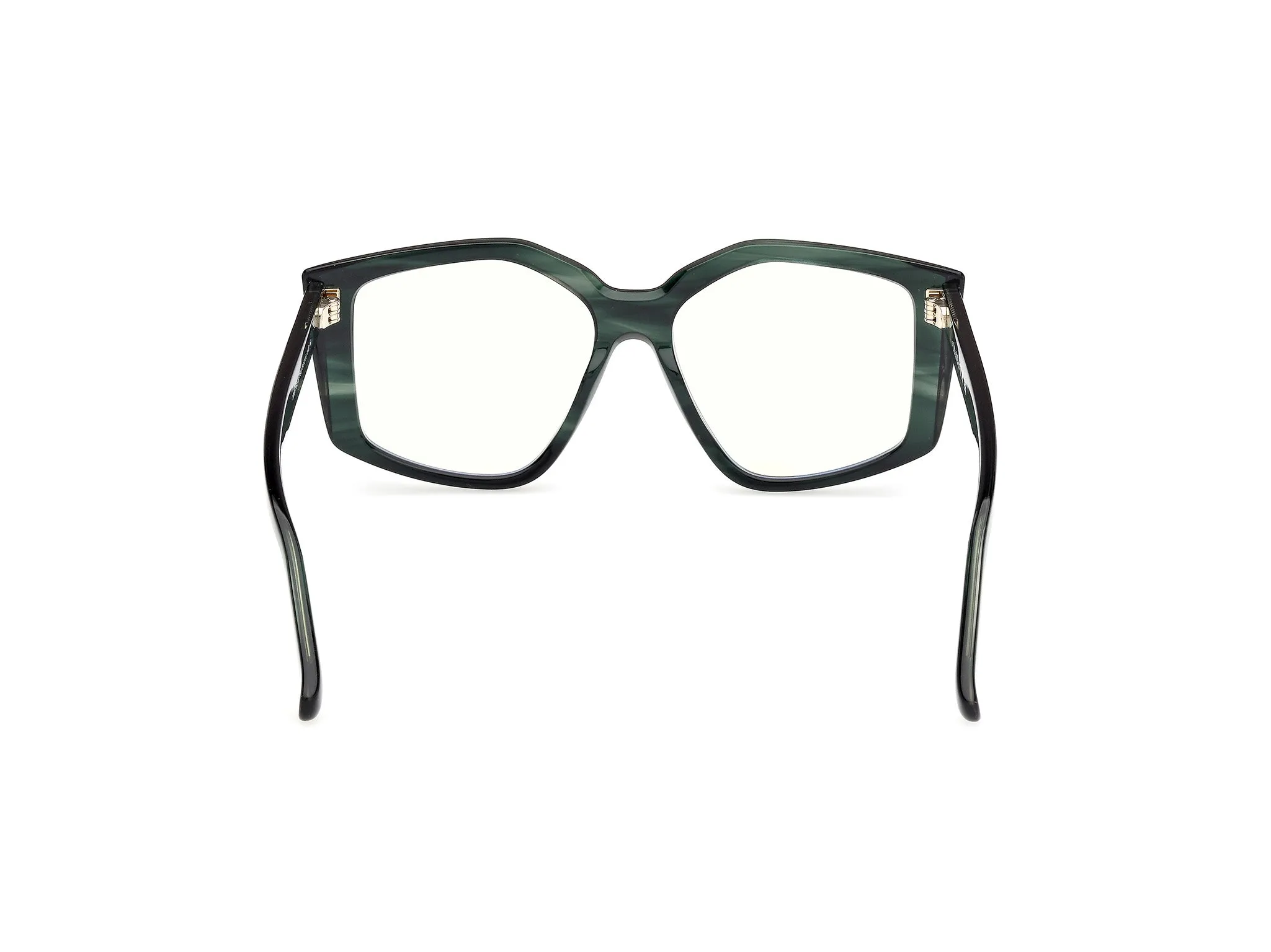 Max Mara MM5162-B 98 Montature da vista Acetato Verde Geometrica Normale - immagine 4