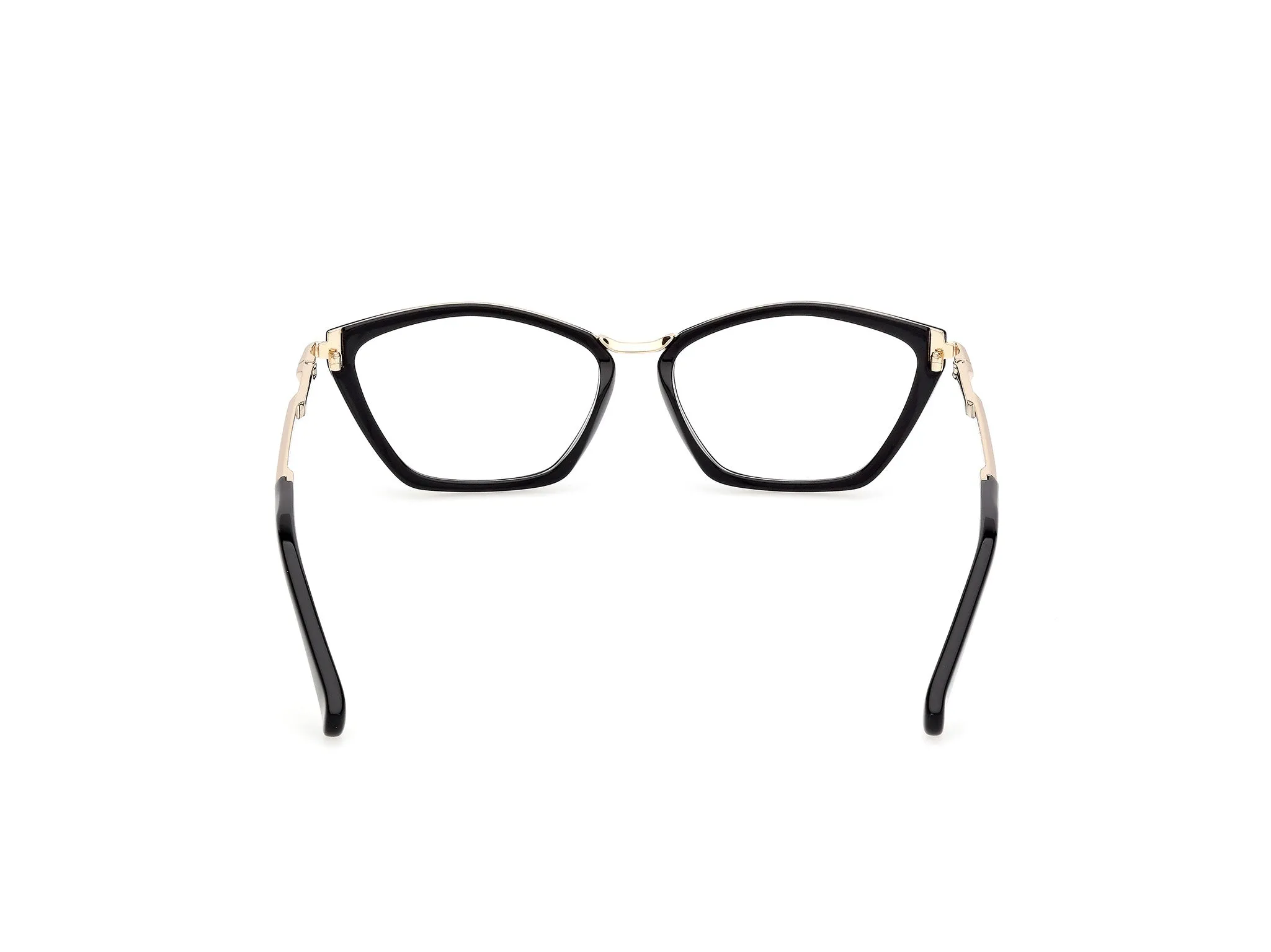 Max Mara MM5152 1 Montature da vista Acetato Nero Rotonda Normale - immagine 4