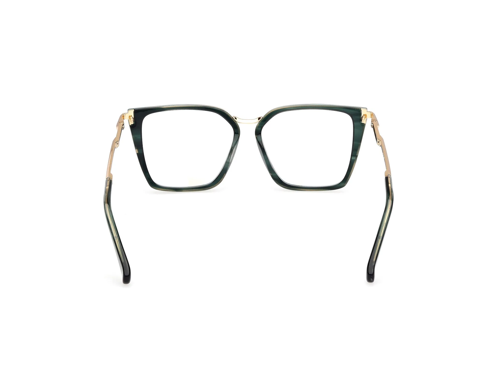 Max Mara MM5151-B 98 Montature da vista Acetato Verde Cat Eye Normale - immagine 4