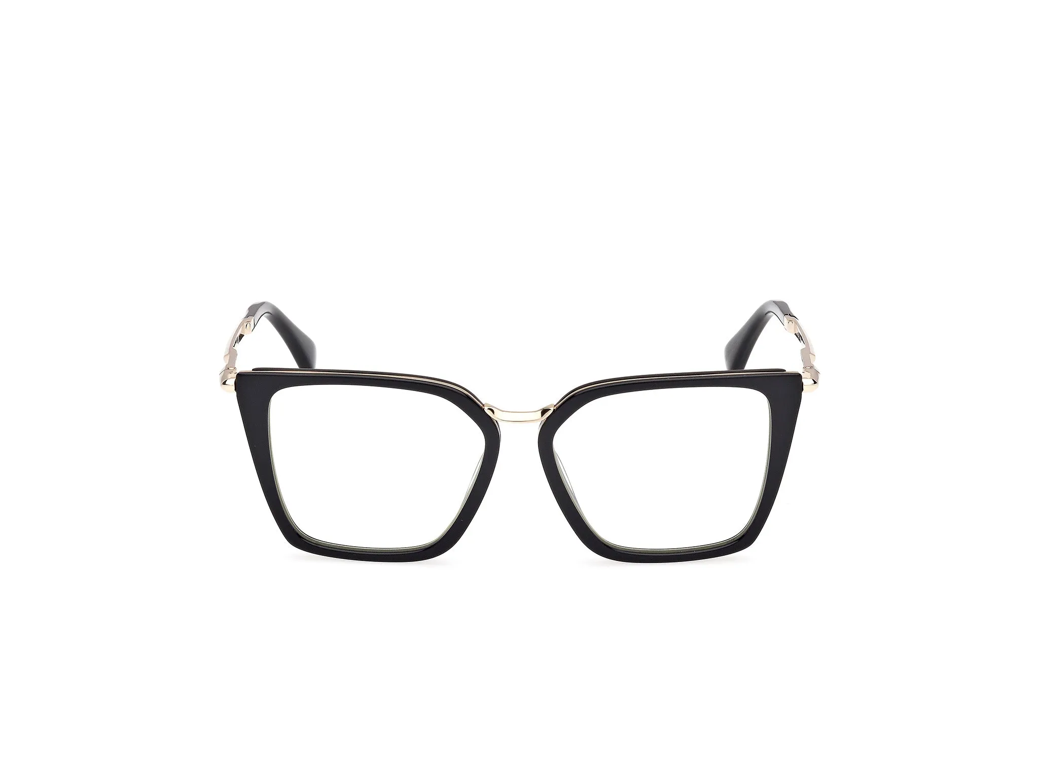 Max Mara MM5151-B 1 Montature da vista Acetato Nero Cat Eye Normale - immagine 2