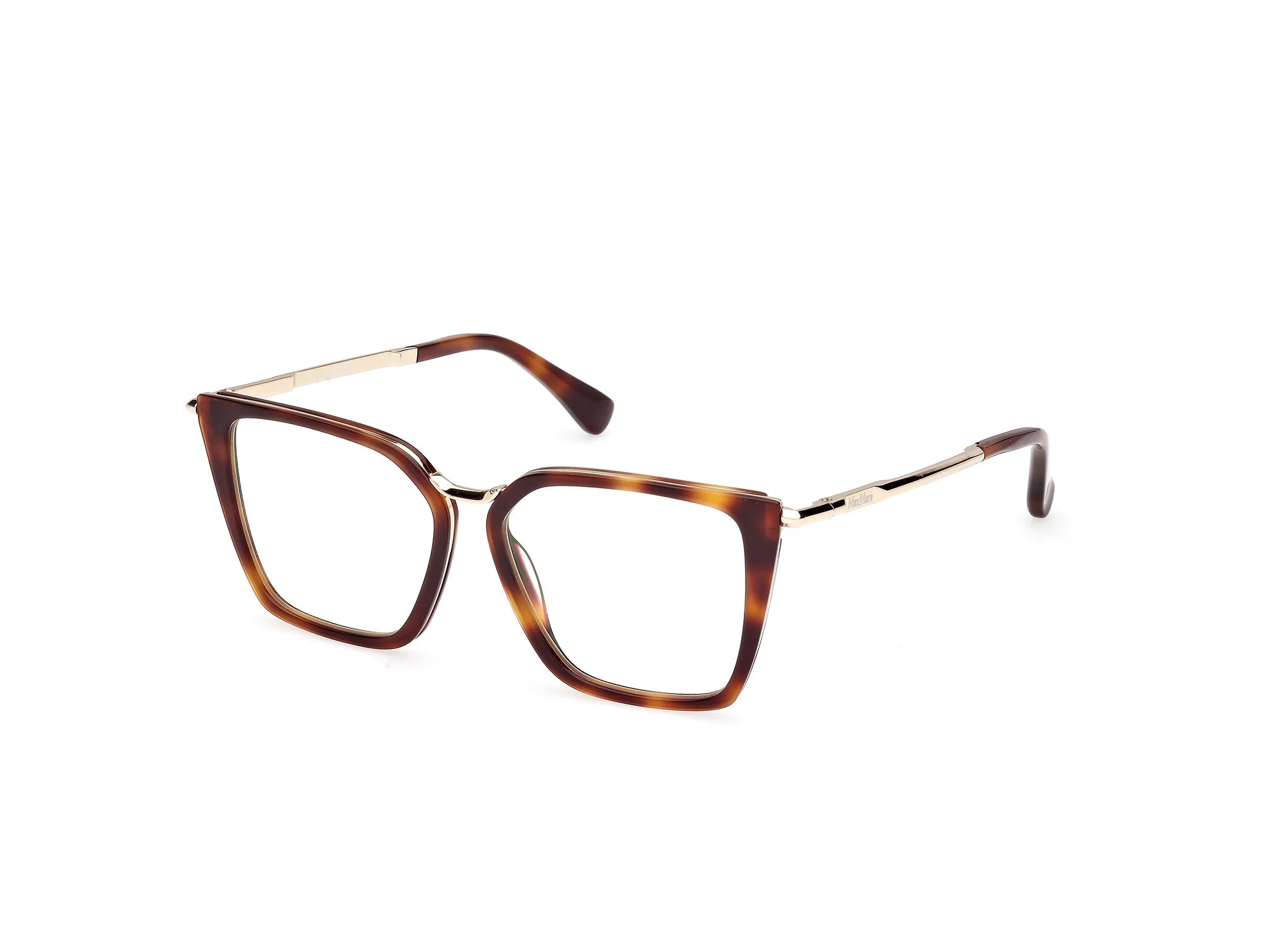 Max Mara MM5151-B 52 Montature da vista Acetato Havana Cat Eye Normale - immagine 1