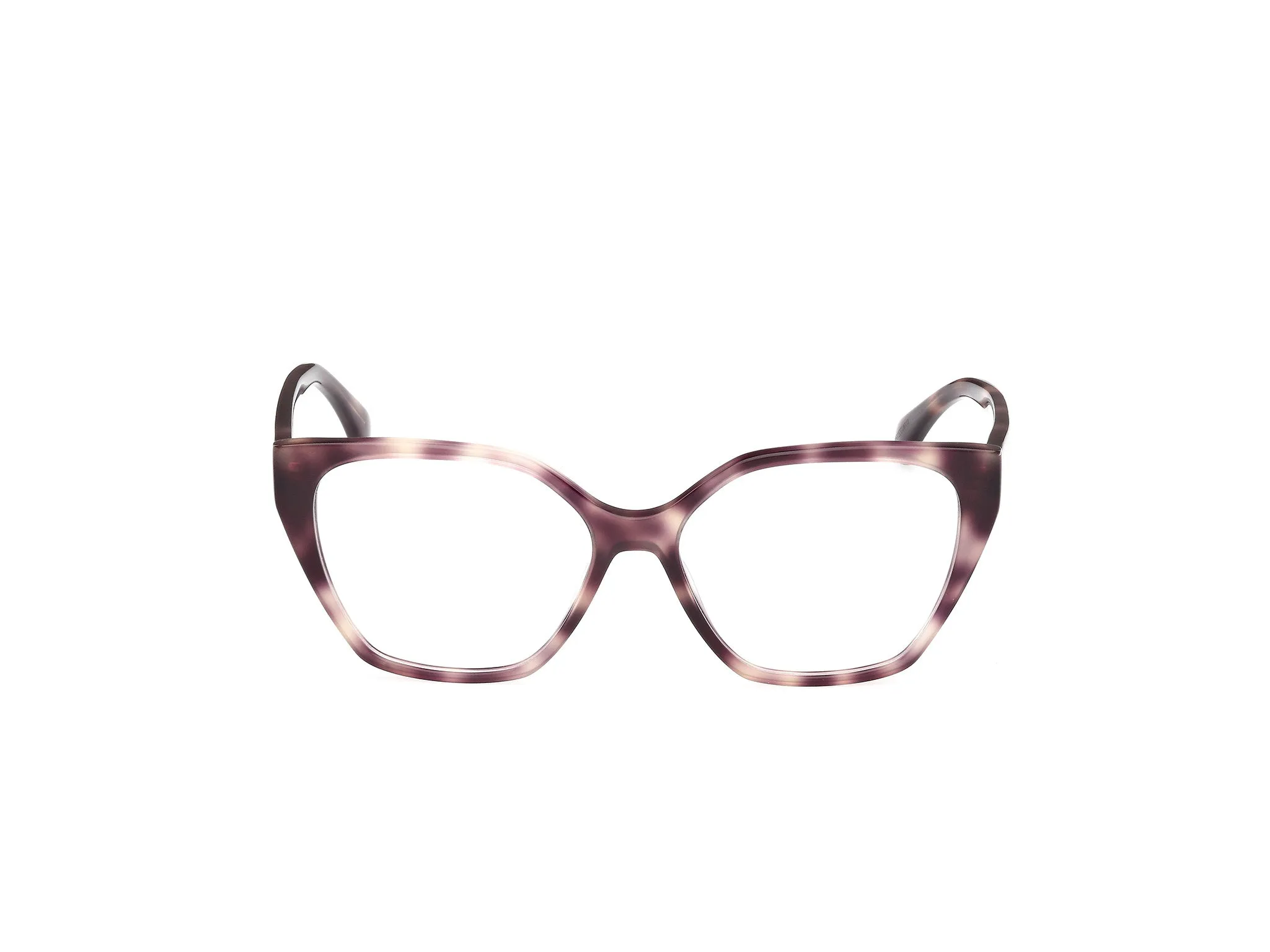 Max Mara MM5085 55 Montature da vista Acetato Havana Geometrica Normale - immagine 2
