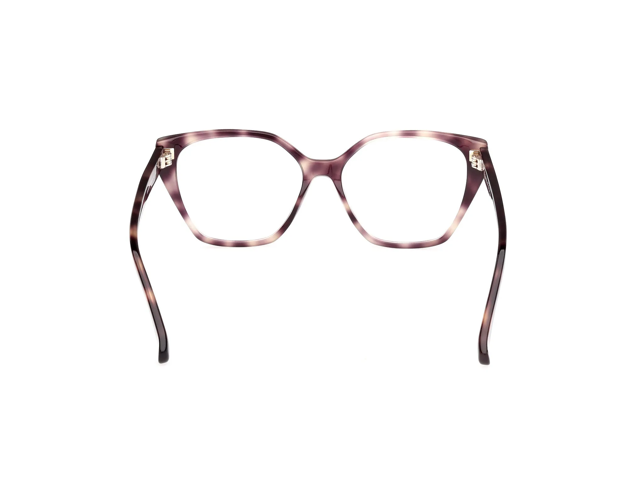 Max Mara MM5085 55 Montature da vista Acetato Havana Geometrica Normale - immagine 4
