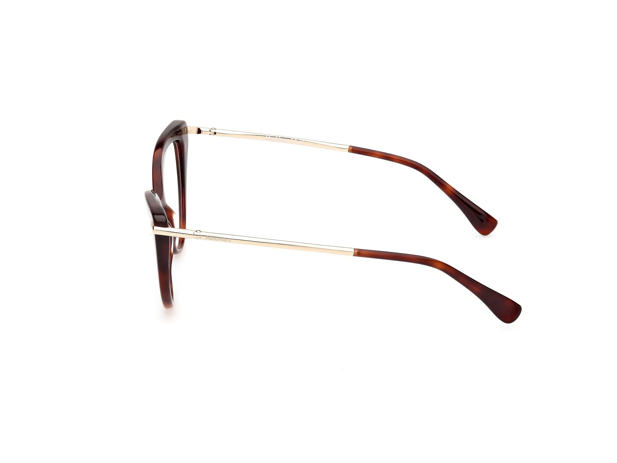 Max Mara MM5145 052 Montature da vista Acetato Havana Cat Eye Normale - immagine 3