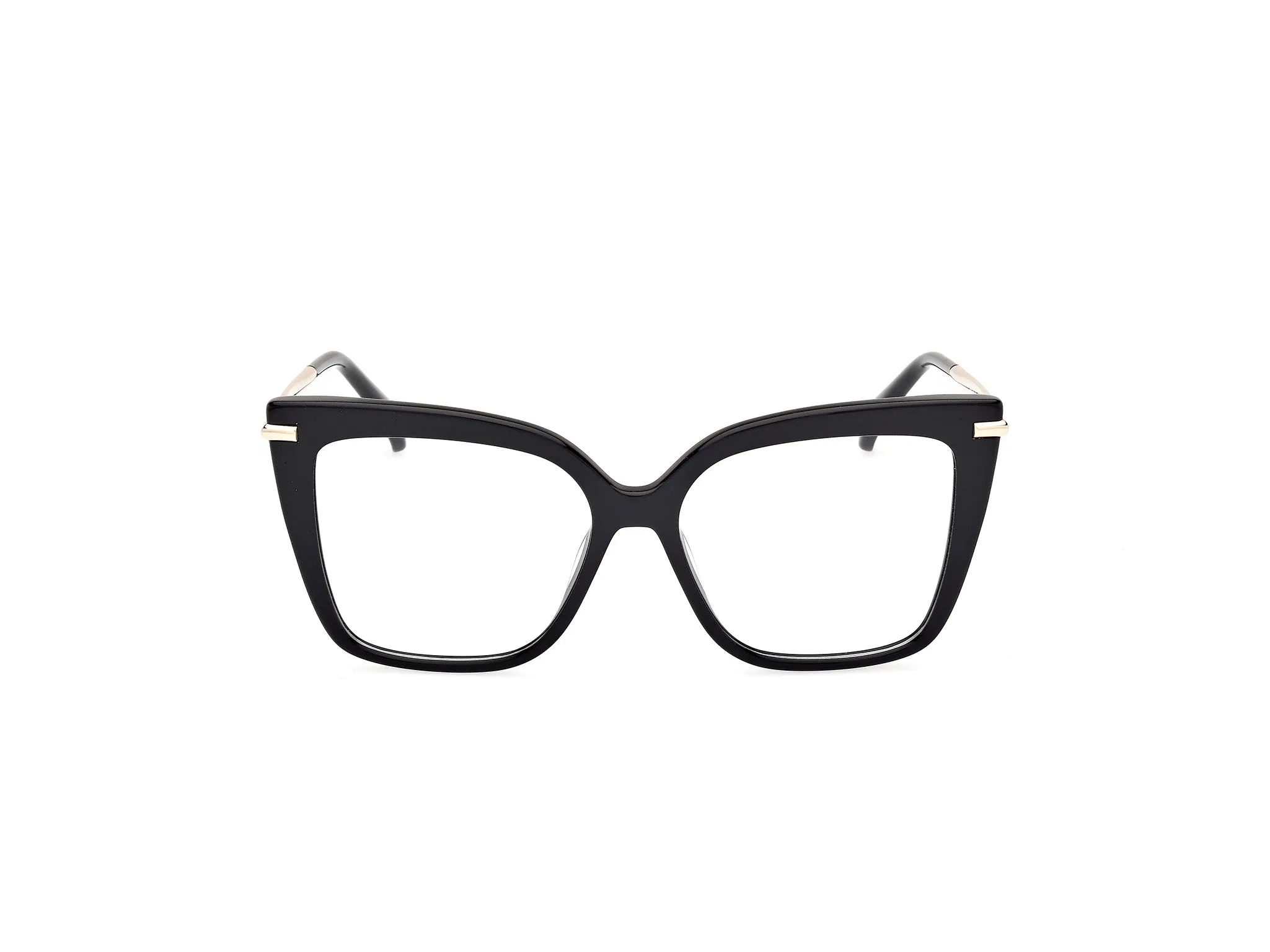 Max Mara MM5144 1 Montature da vista Acetato Nero Farfalla Normale - immagine 2