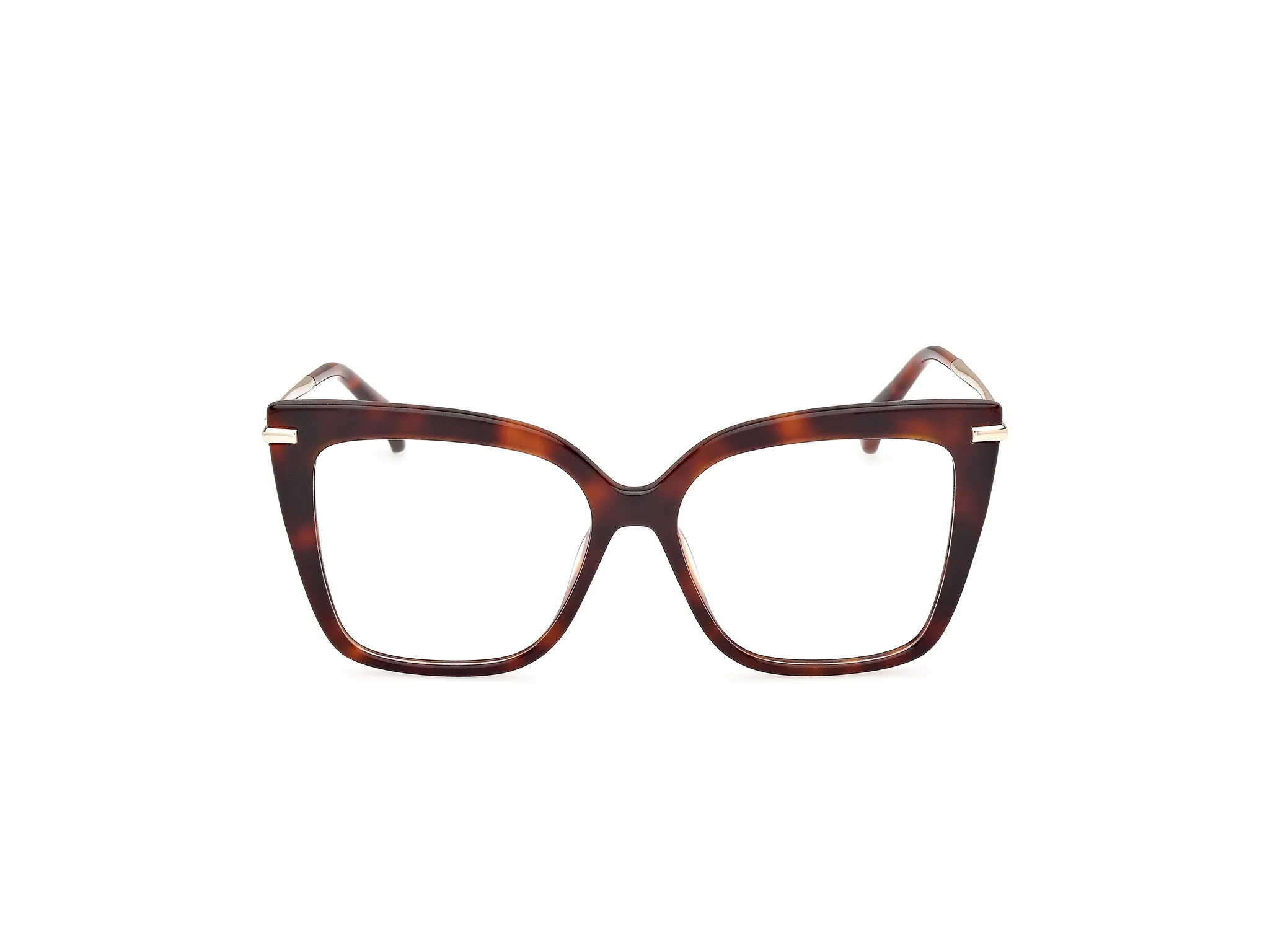 Max Mara MM5144 52 Montature da vista Acetato Havana Farfalla Normale - immagine 2