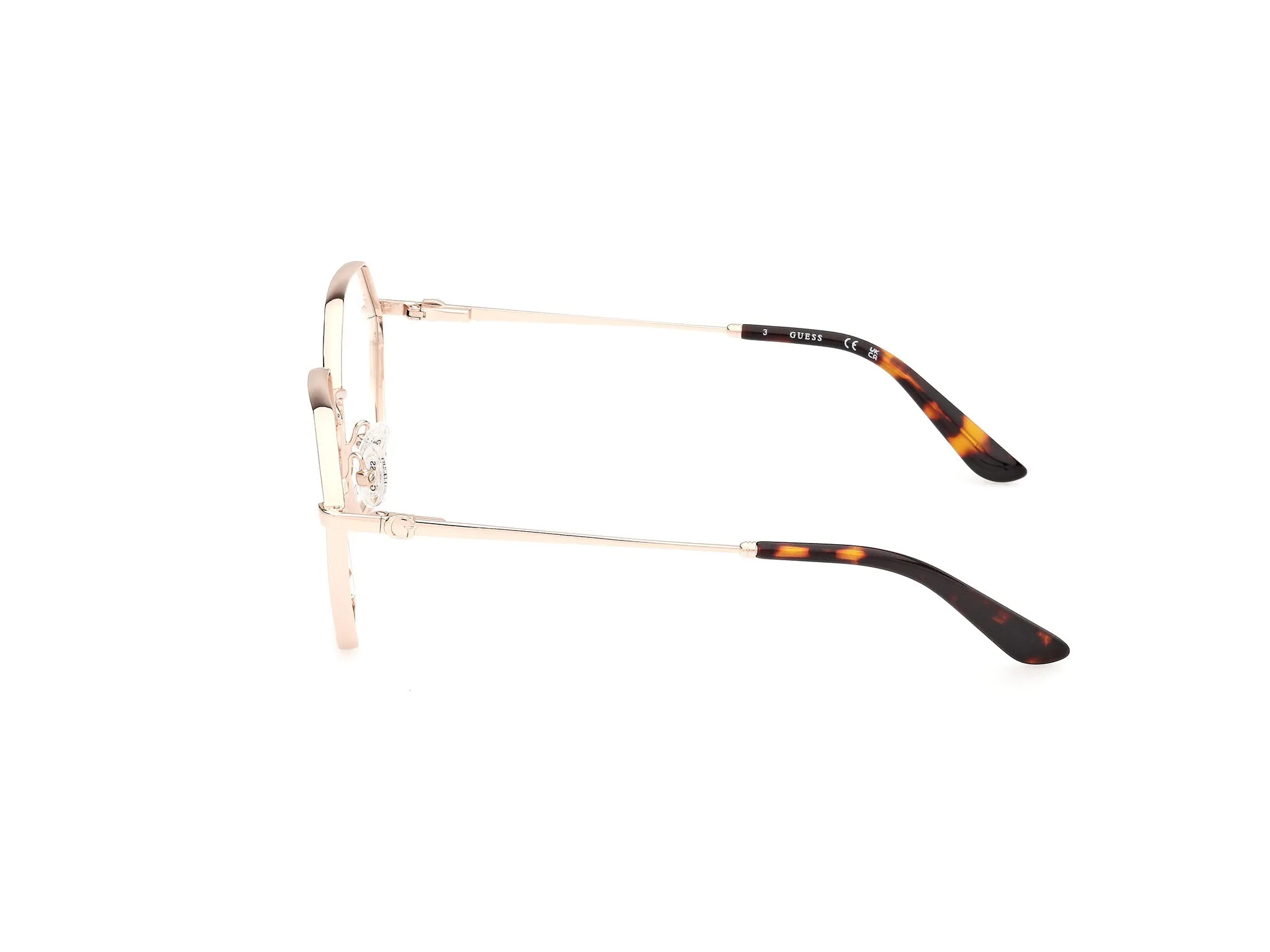 Guess GU50184 32 Montature da vista Metallo Oro Geometrica Normale - immagine 3