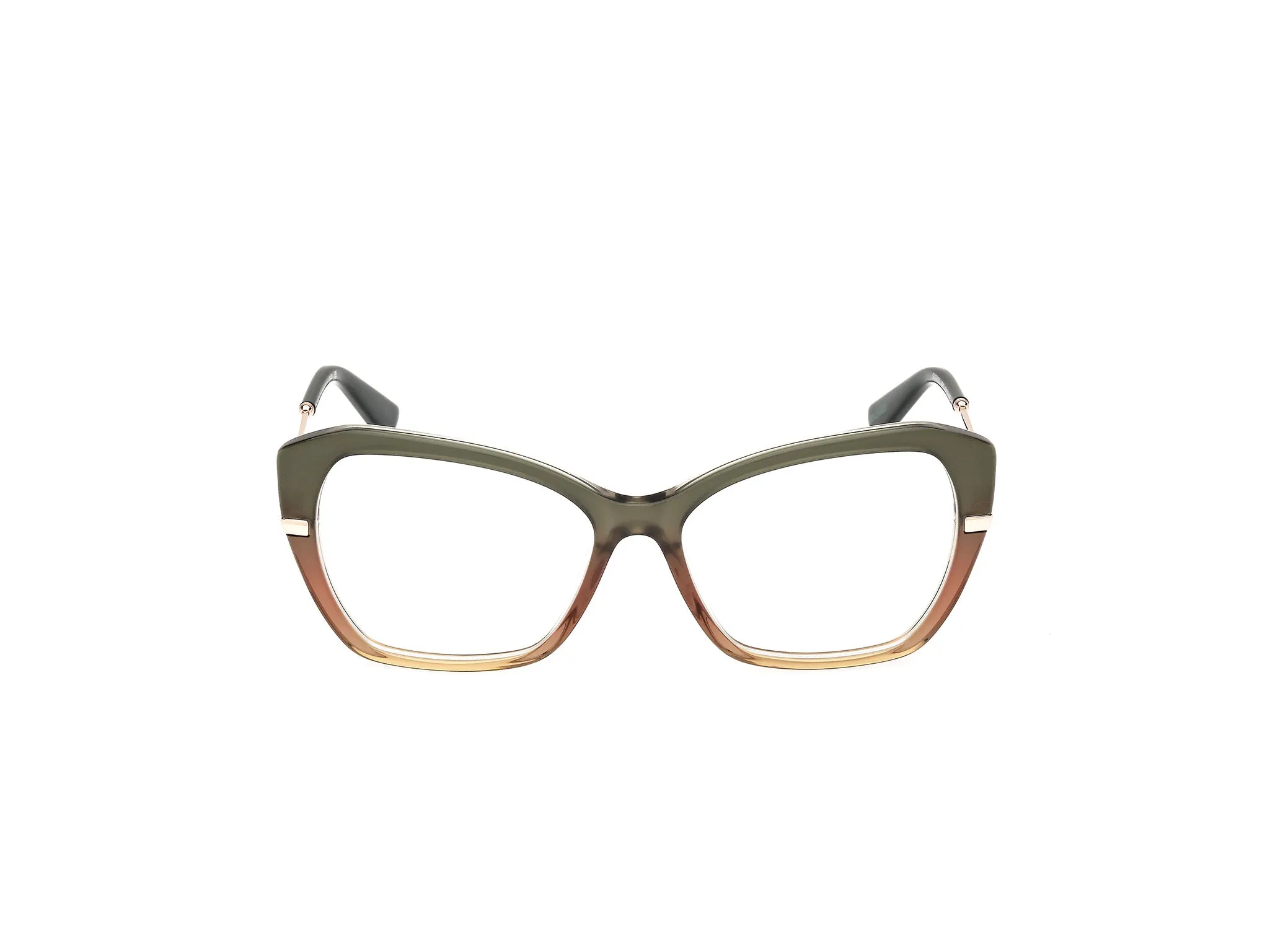 Guess GU50183 95 Montature da vista Acetato Verde Geometrica Normale - immagine 2