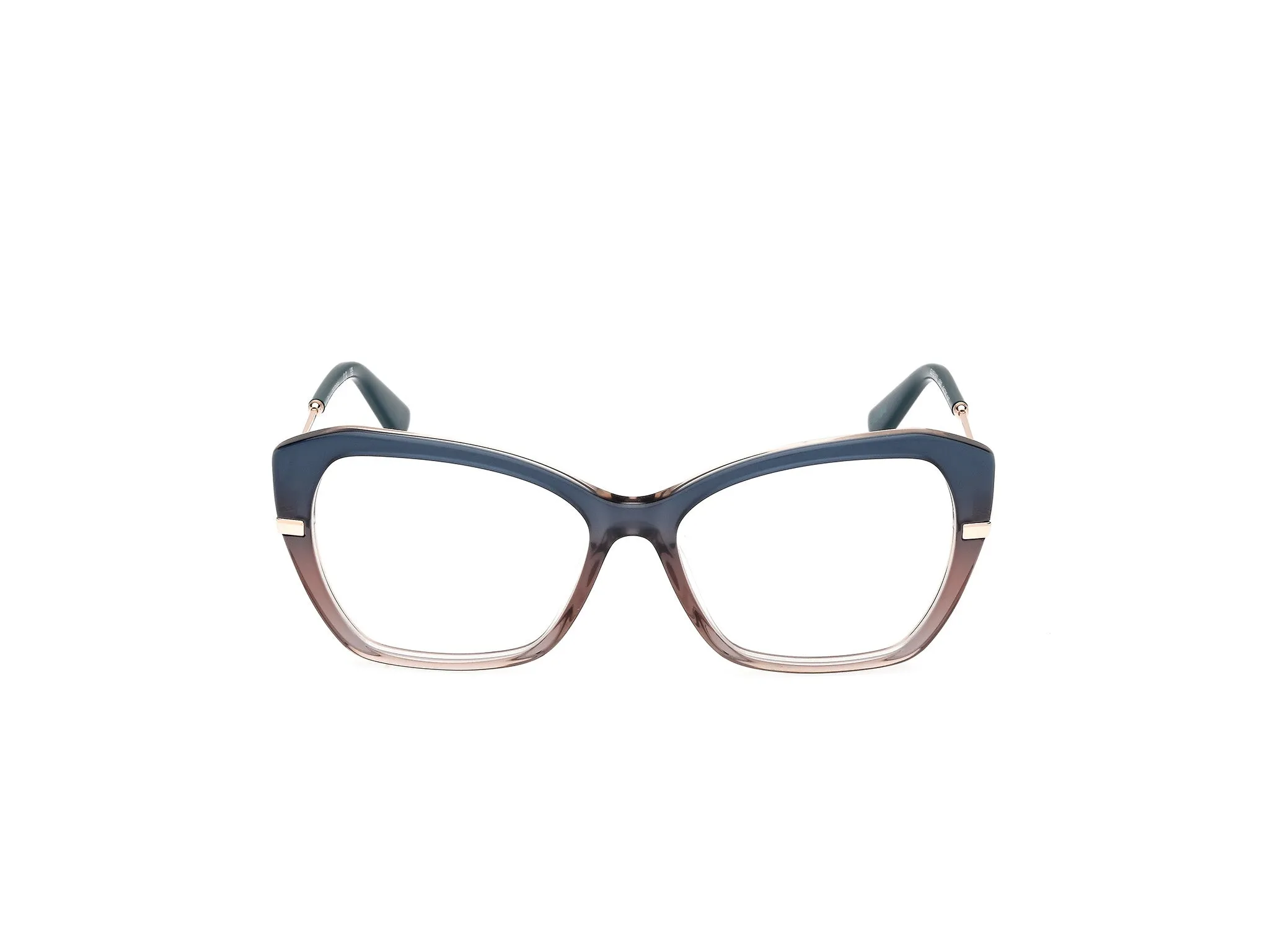 Guess GU50183 92 Montature da vista Acetato Blu Geometrica Normale - immagine 2