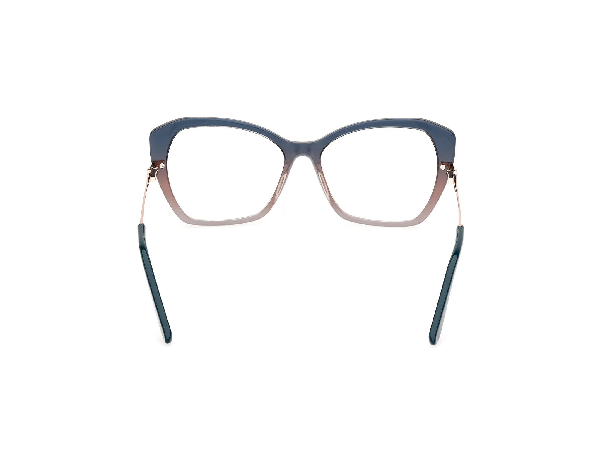 Guess GU50183 92 Montature da vista Acetato Blu Geometrica Normale - immagine 4