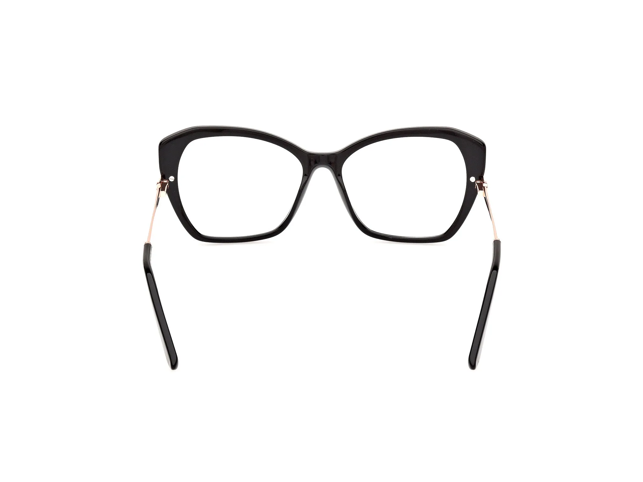Guess GU50183 1 Montature da vista Acetato Nero Geometrica Normale - immagine 4