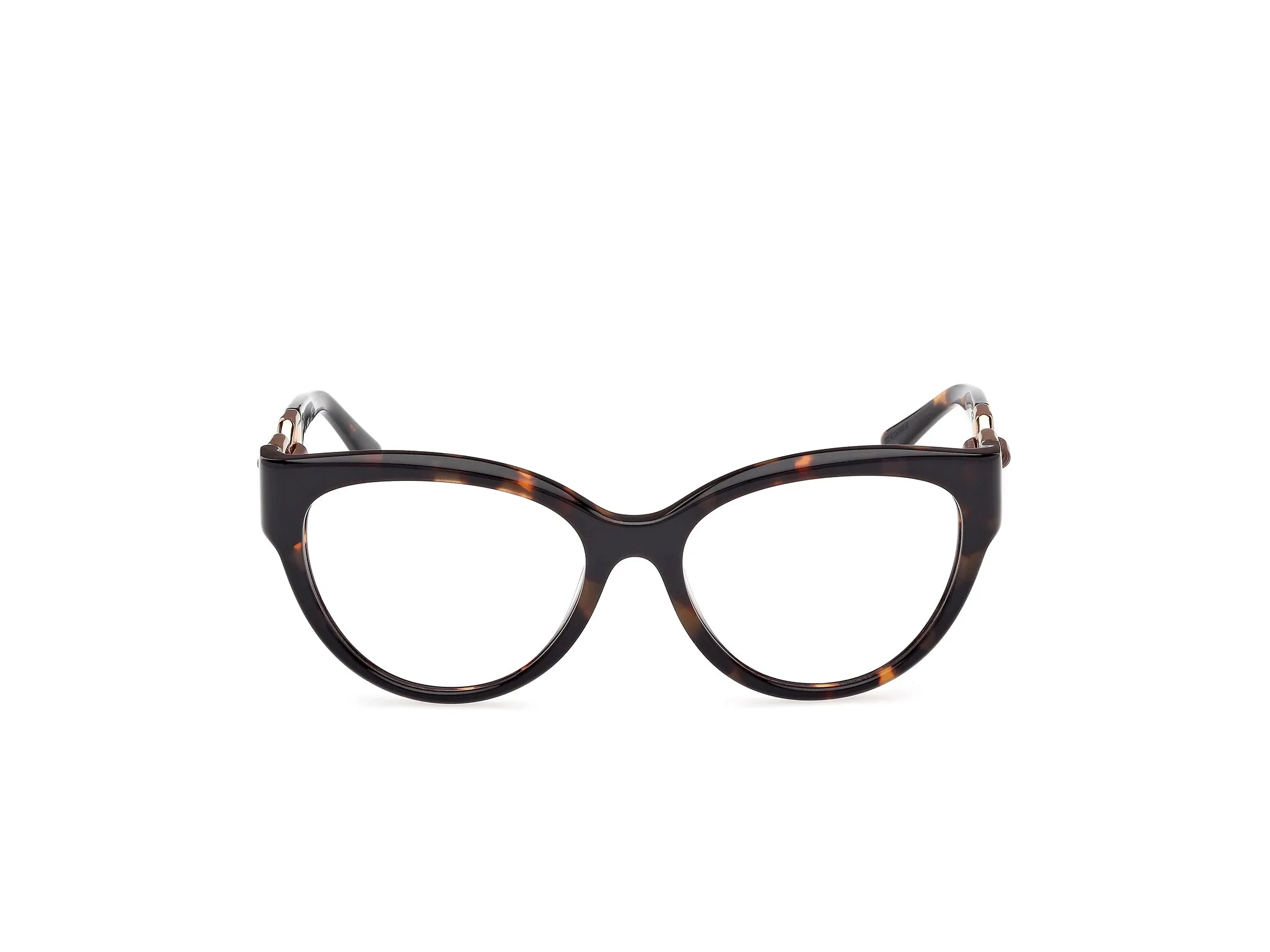Guess GU50182 52 Montature da vista Acetato Havana Cat Eye Normale - immagine 2