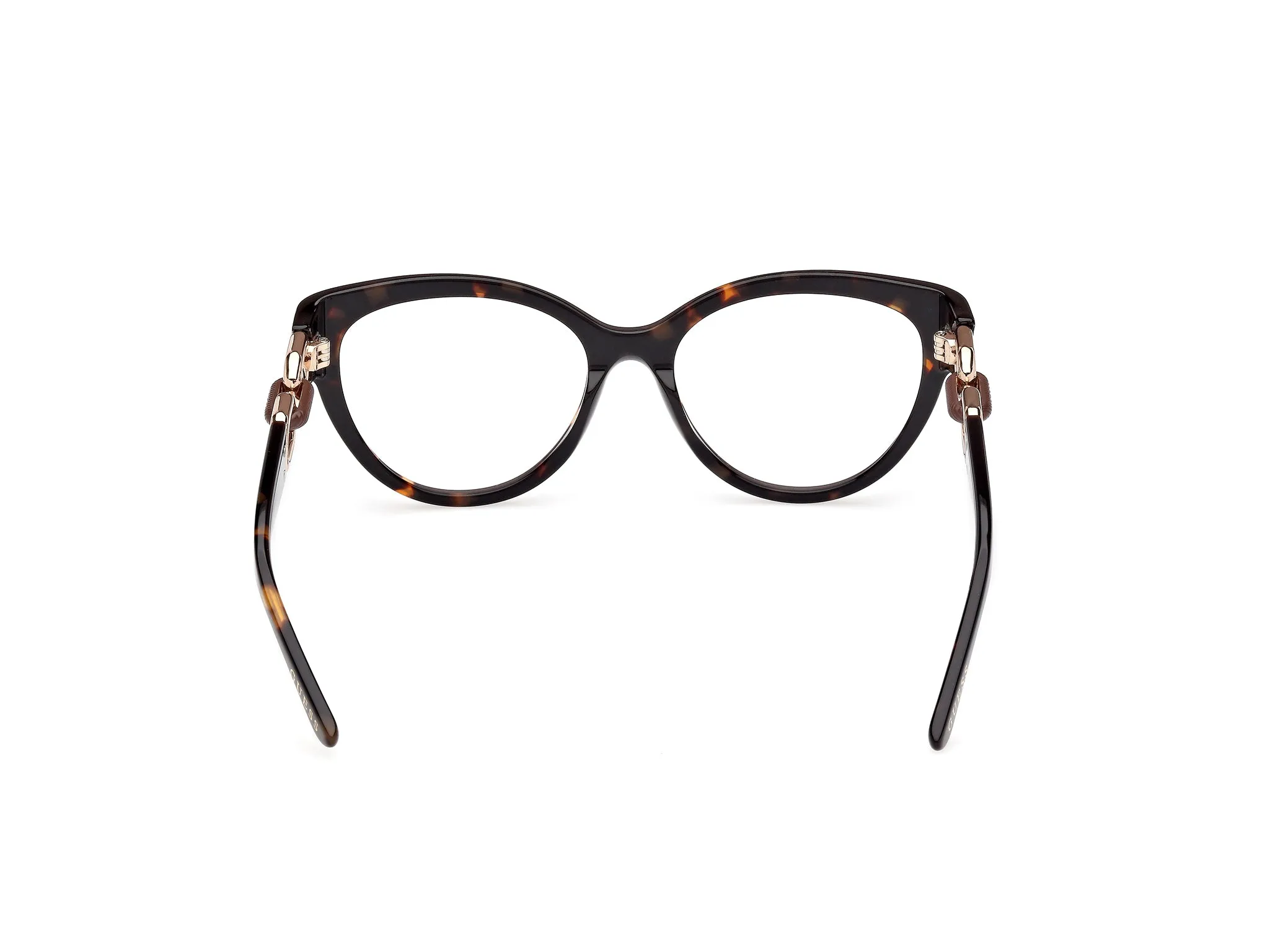 Guess GU50182 52 Montature da vista Acetato Havana Cat Eye Normale - immagine 4