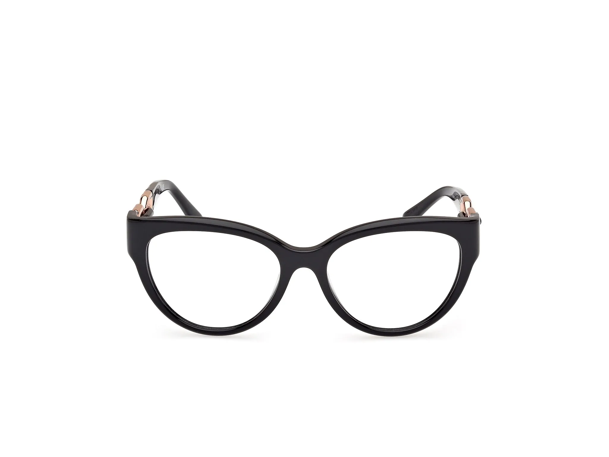 Guess GU50182 1 Montature da vista Acetato Nero Cat Eye Normale - immagine 2