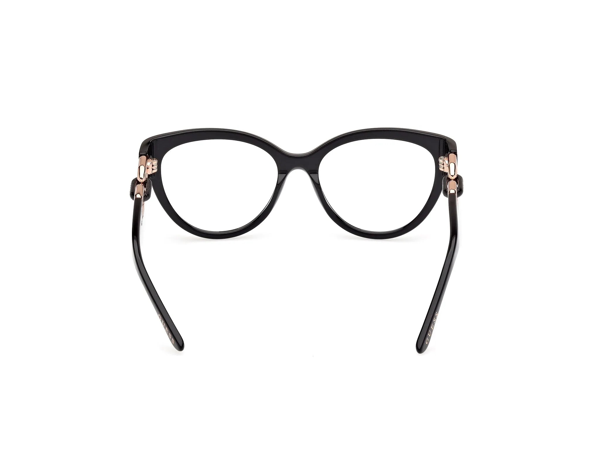 Guess GU50182 1 Montature da vista Acetato Nero Cat Eye Normale - immagine 4