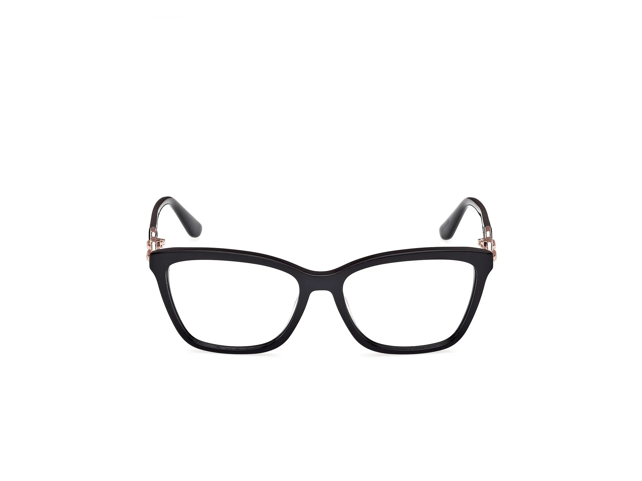 Guess GU50181 1 Montature da vista Acetato Nero Squadrata Normale - immagine 2